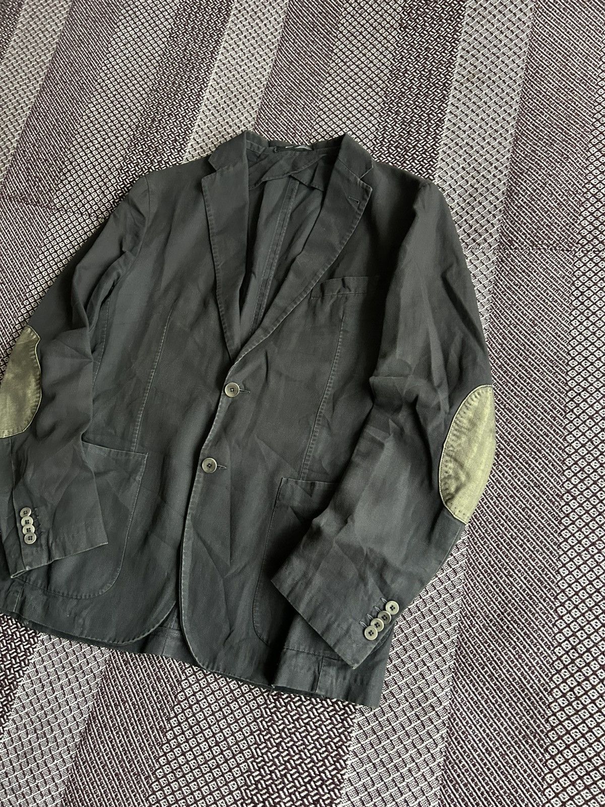 Tagliatore Tagliatore Cotton & Linen Men’s Blazer Avantgarde 50R Italy Size 50R - 2 Thumbnail