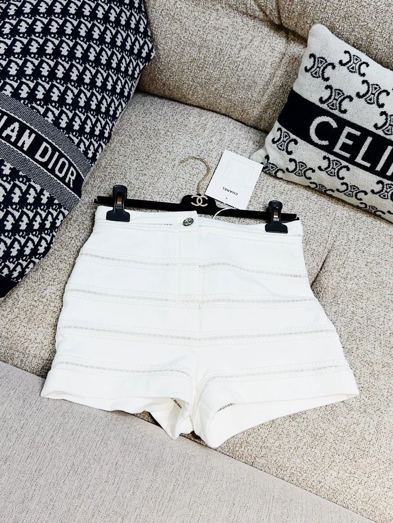 Chanel Chanel 24M Beach Series White Shorts Size 24" / US 00 / IT 34 - 2 Thumbnail