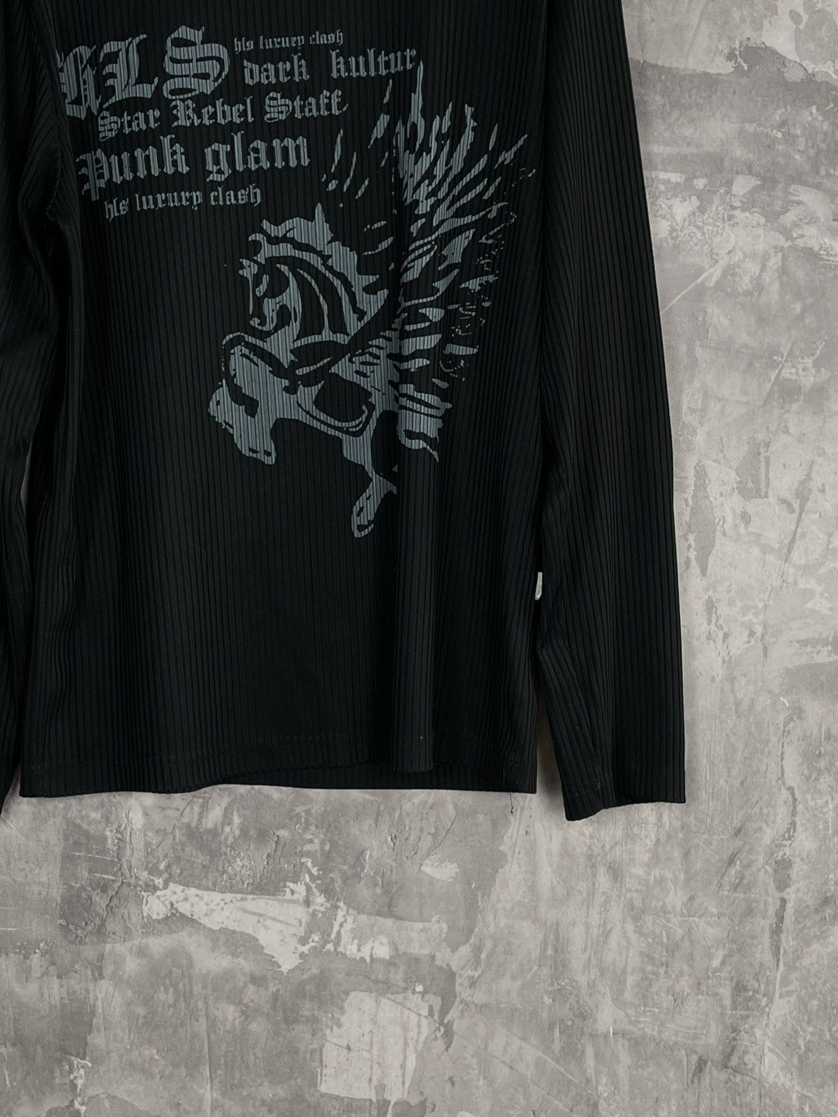 Affliction × Japanese Brand Crazy Y2K Design Affliction Style Long Sleeve Tee Size US XXL / EU 58 / 5 - 6 Thumbnail