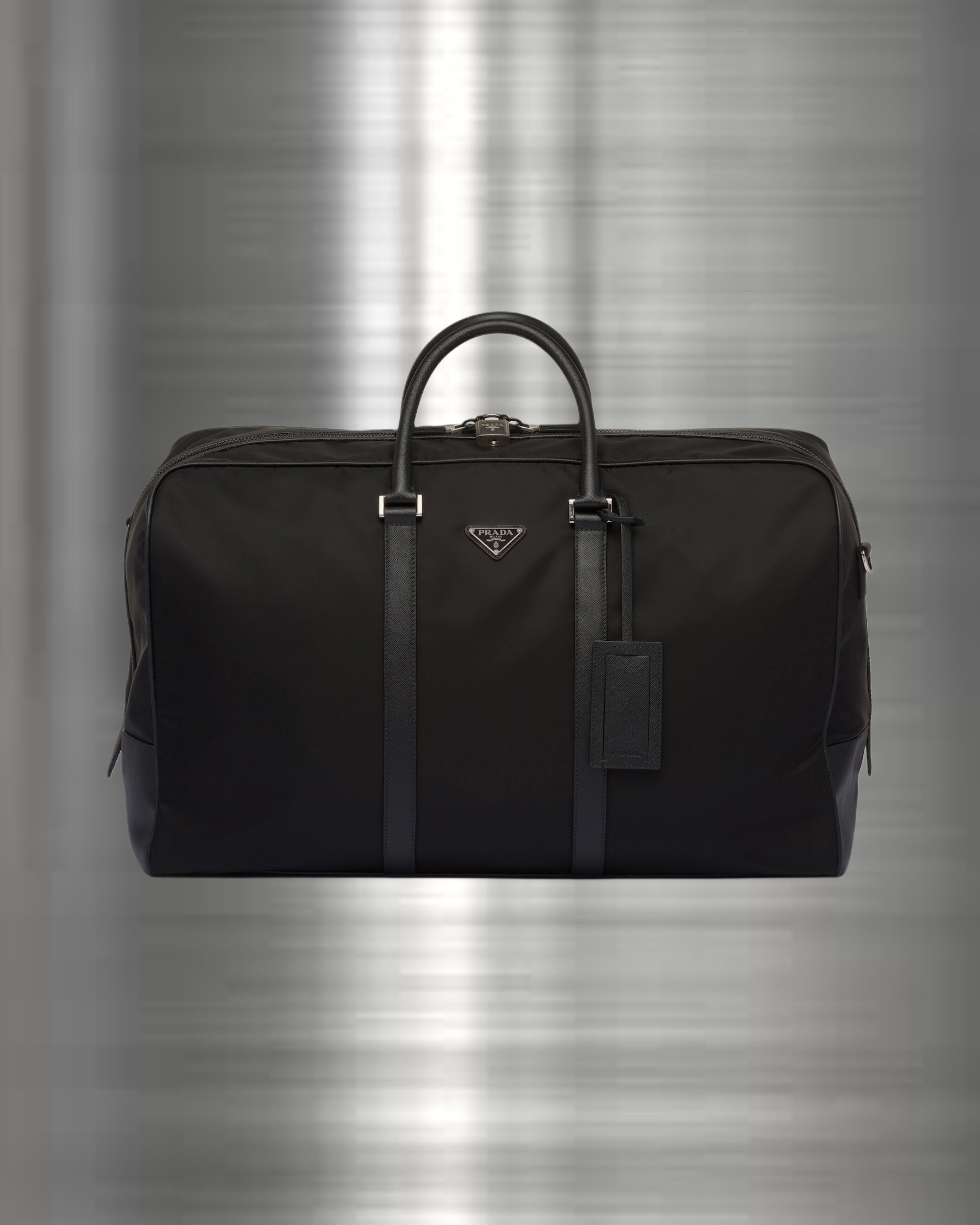 Prada Prada Re-Nylon and Saffiano leather Duffel bag Size ONE SIZE - 1 Thumbnail