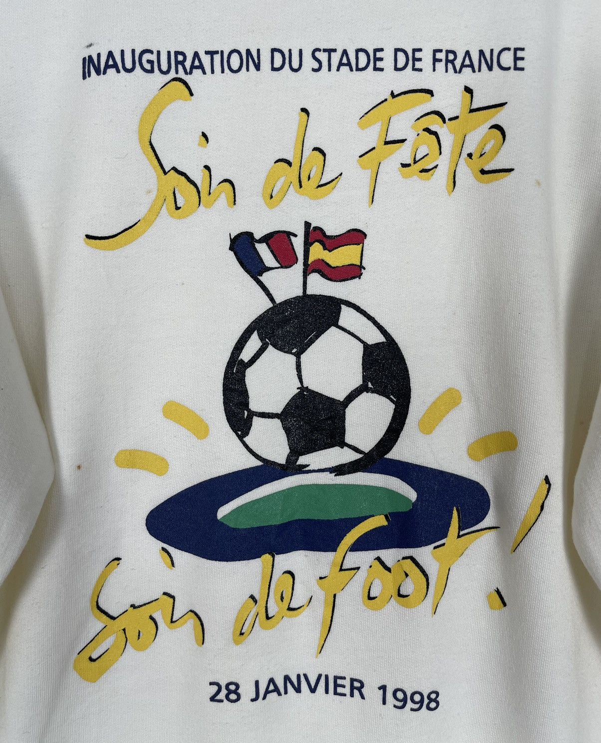 Vintage 1998s Vintage Zinedine Zidane France Nasional Football Team Size US L / EU 52-54 / 3 - 5 Thumbnail