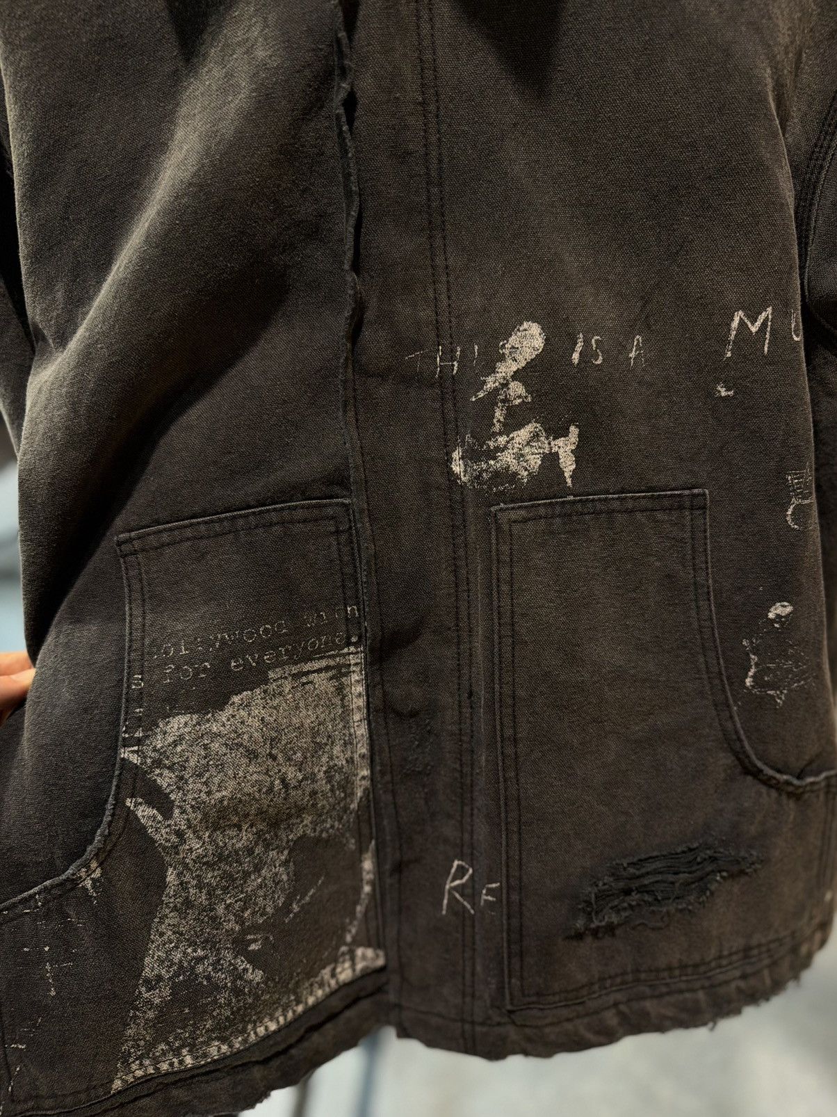 Enfants Riches Deprimes Enfants Riches Deprimes - Distressed Denim Jacket (XL) ERD Size US XL / EU 56 / 4 - 12 Thumbnail