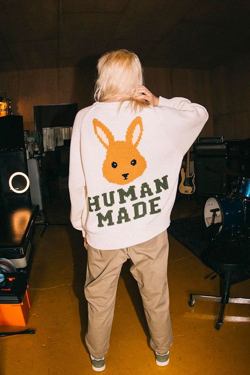 Human Made Human Made - F/W 22 - Rabbit Raglan Knit Sweater | Grailed