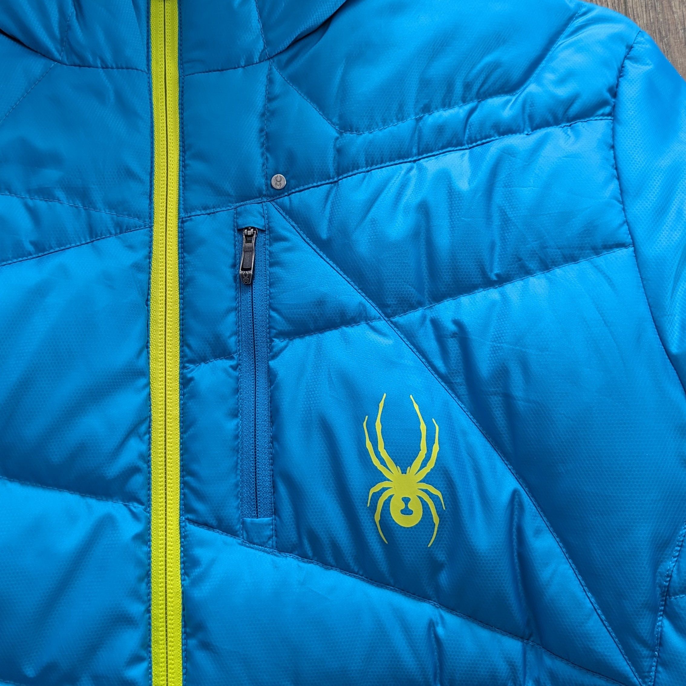 Spyder Spyder Men's Hooded Down Jacket Casual Sportswear Clothing Size US L / EU 52-54 / 3 - 25 Thumbnail