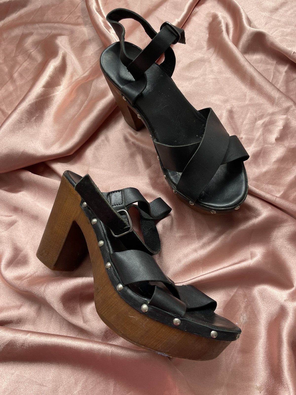 Vintage Y2k heels Size US 7.5 / IT 37.5 - 6 Thumbnail