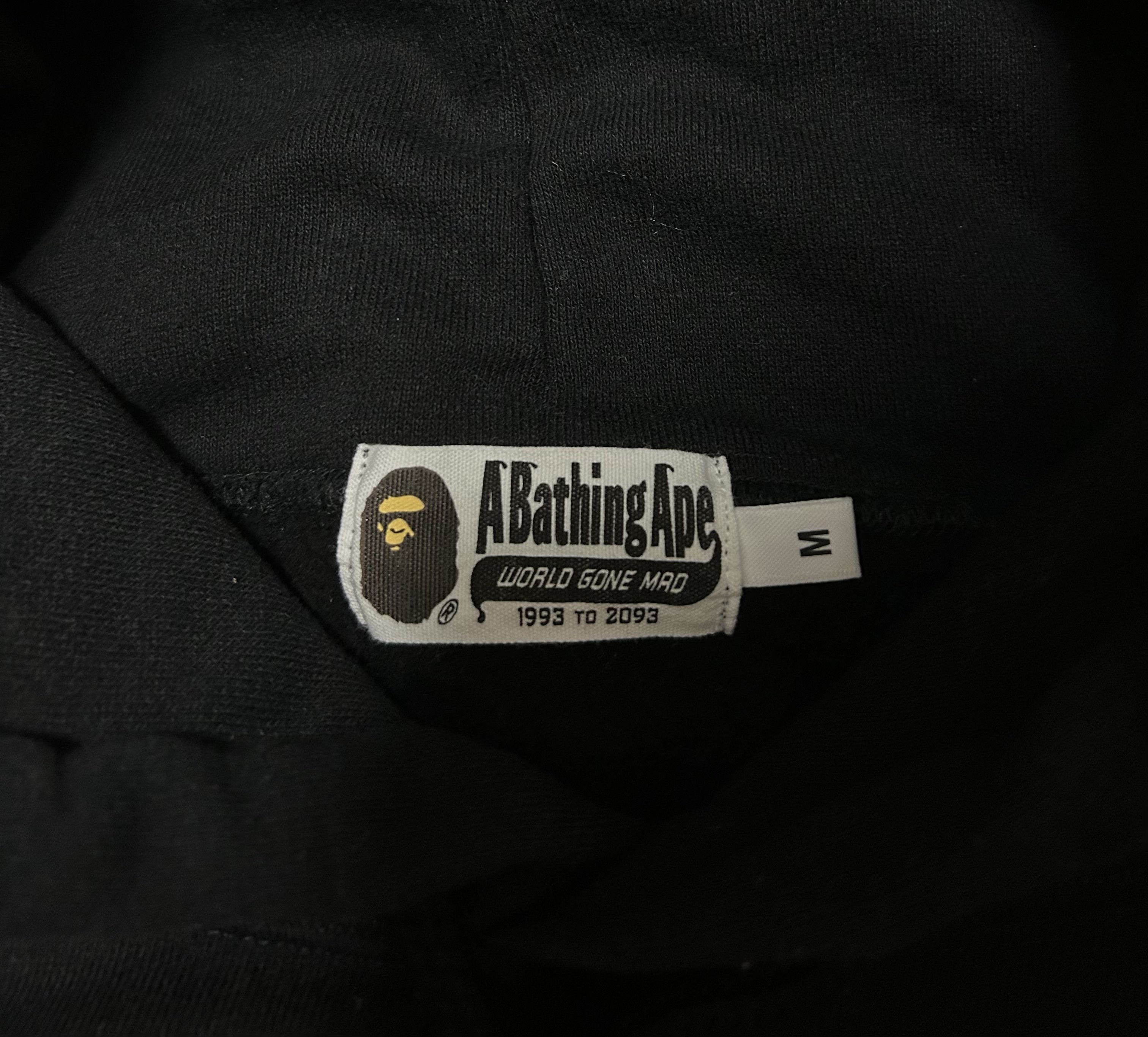 Bape Bape Black Bapesta Sneaker Logo One Point Pullover Hoodie Size US M / EU 48-50 / 2 - 4 Thumbnail