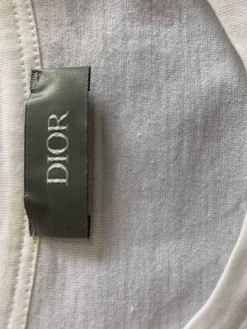 Dior Dior Fleece logo round neck white short sleeves Size US L / EU 52-54 / 3 - 3 Thumbnail