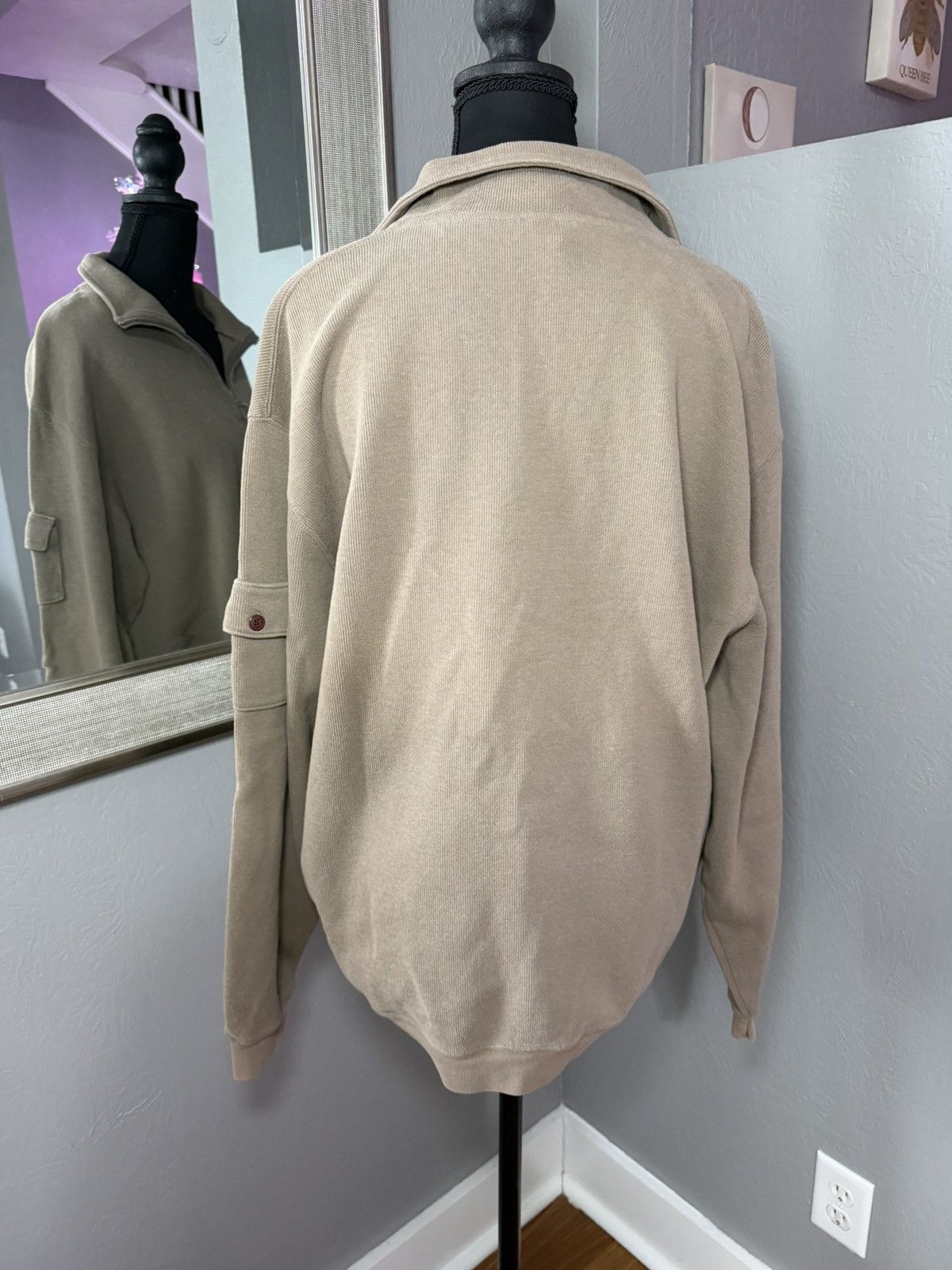 Woolrich Woolen Mills Woolrich Men’s 1/4 Zip Light Mushroom Sweater Size Large. Size US L / EU 52-54 / 3 - 3 Thumbnail