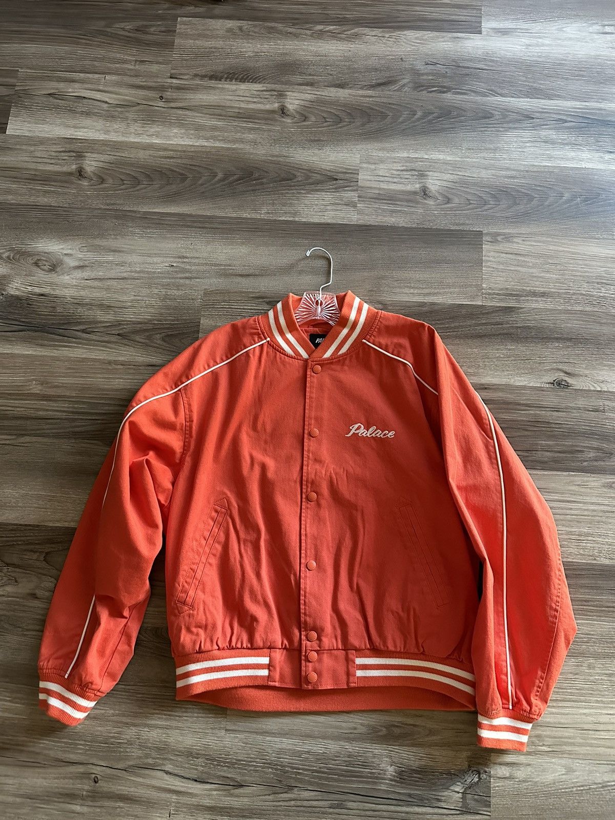 Palace × Streetwear Palace Catch It Chain Stitch Bomber Jacket 