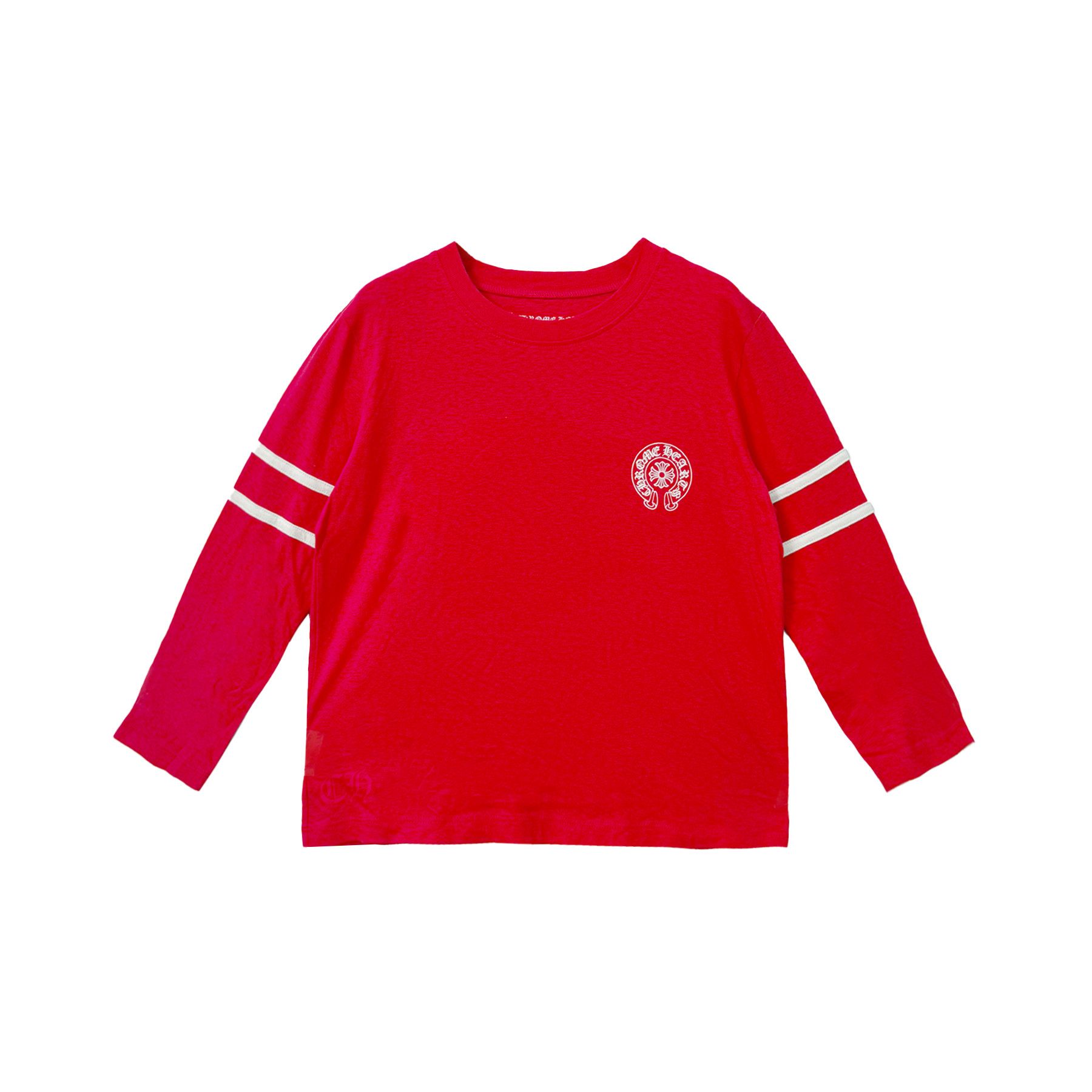 Chrome Hearts Chrome Hearts Red 33 Horseshoe Logo Long Sleeve Tee Size S / US 4 / IT 40 - 1 Thumbnail