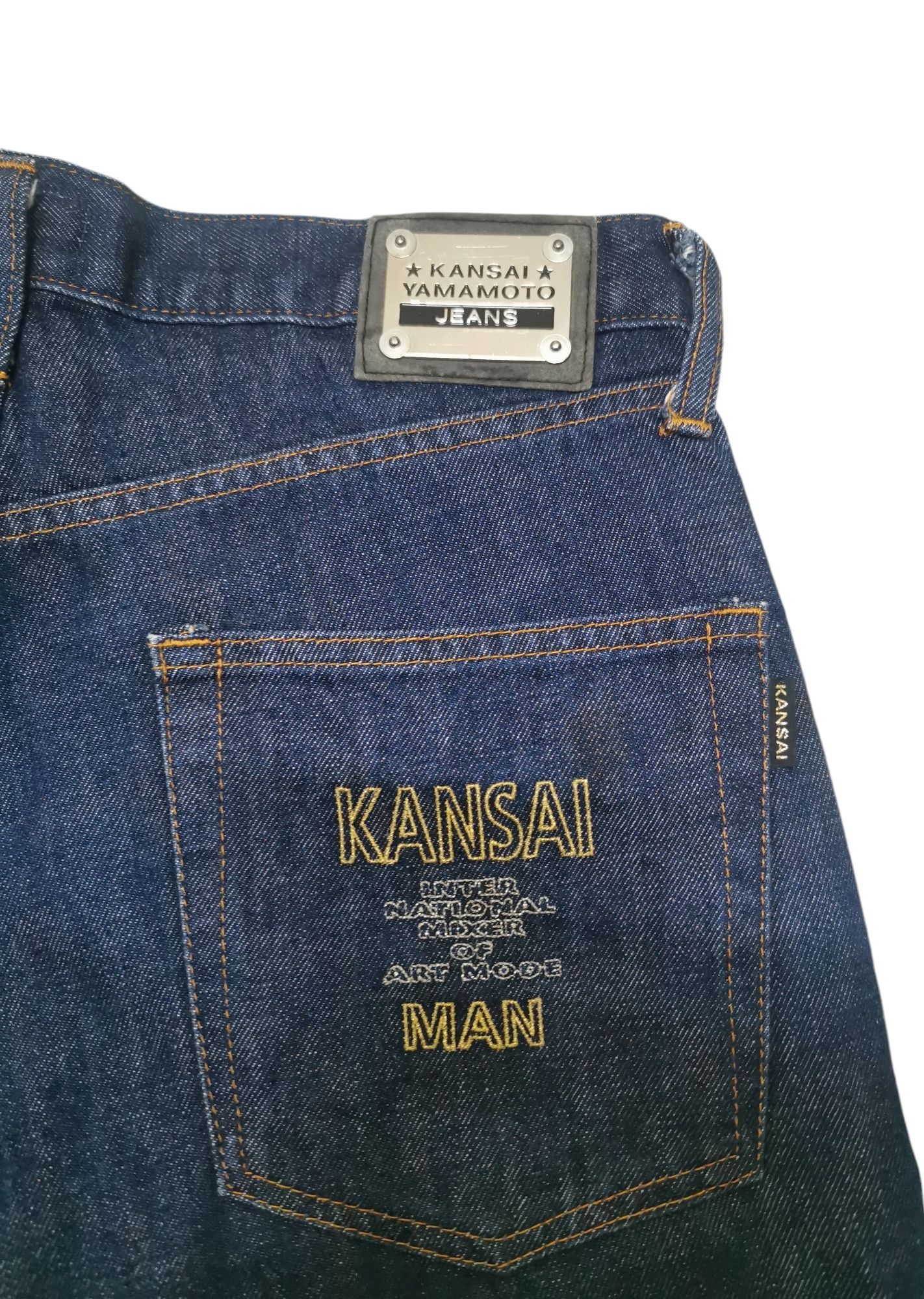Japanese Brand × Jean × Kansai Yamamoto Kansai Yamamoto Man Japan Dragon Ankle Jeans Size US 31 - 5 Thumbnail