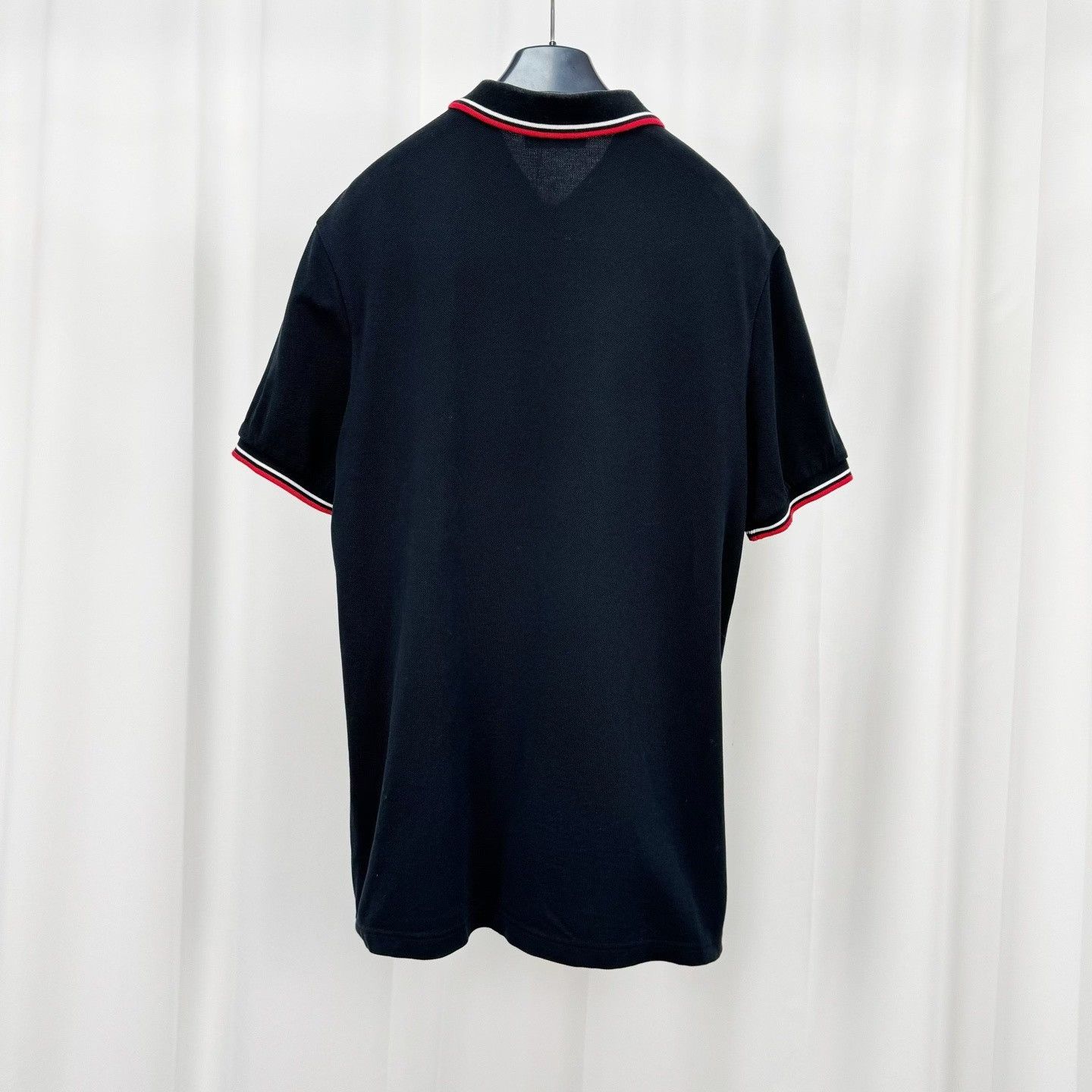 Prada Prada Rubber Logo Polo Short Sleeve Size US XL / EU 56 / 4 - 2 Thumbnail