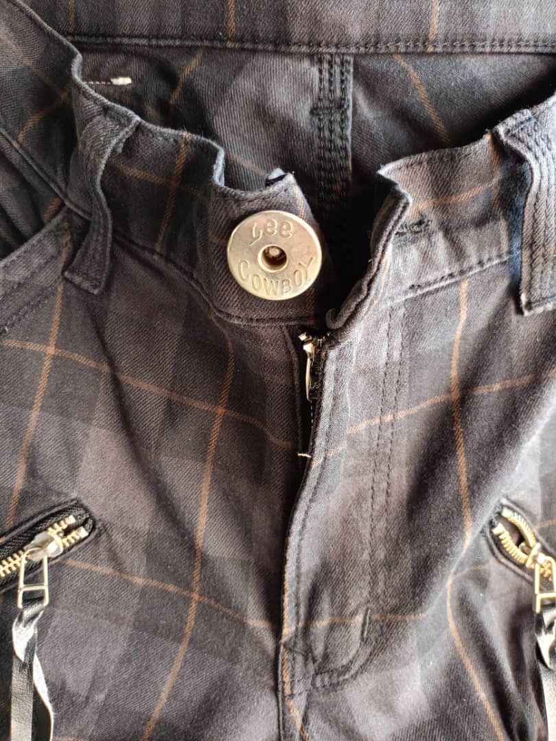 Lee Lee Cowboy Union Made Tartan Size US 32 / EU 48 - 4 Thumbnail