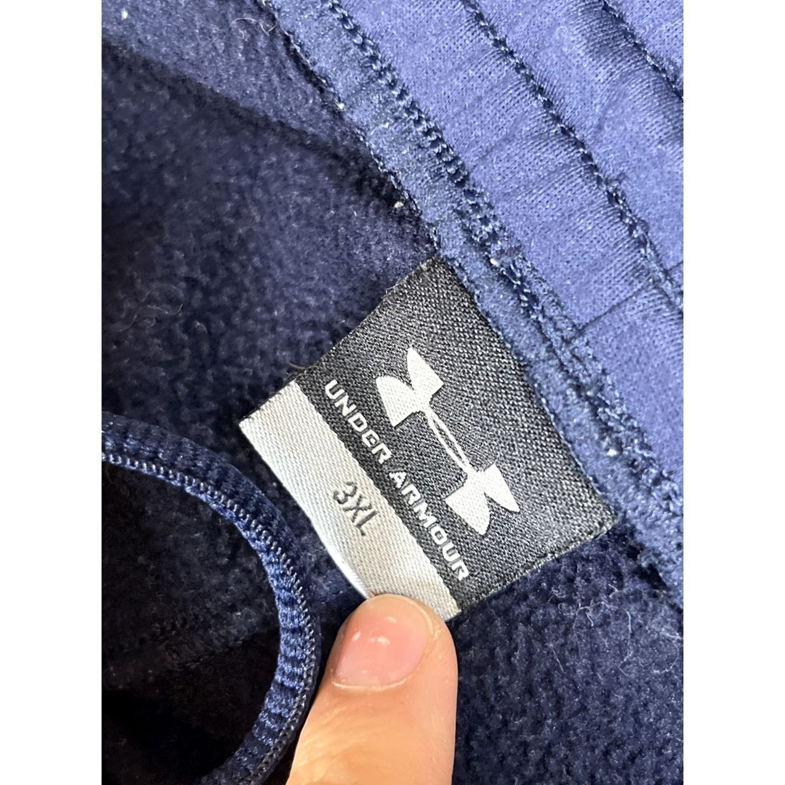 Under Armour Under Armour Track Pants Mens 3XL Blue HeatGear Baggy GymY2K Pants Fashion Athletic Sportswear Mens Size US 39 - 5 Thumbnail