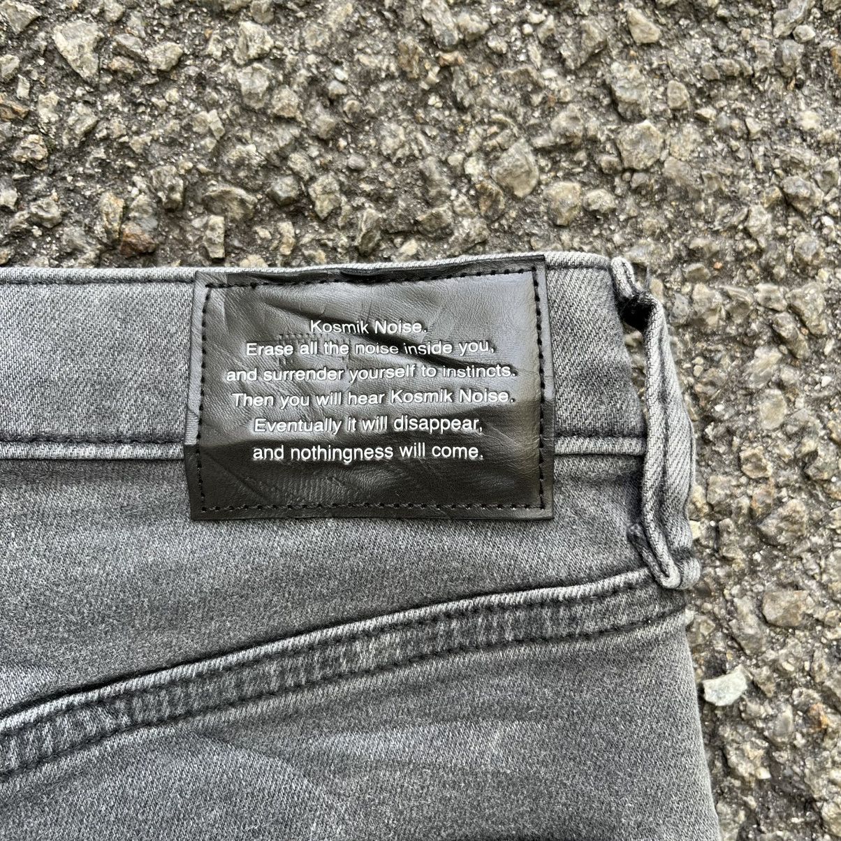 GU × Undercover Undercover × GU Damage Jeans Gray Pants Distressed Size US 28 / EU 44 - 13 Thumbnail
