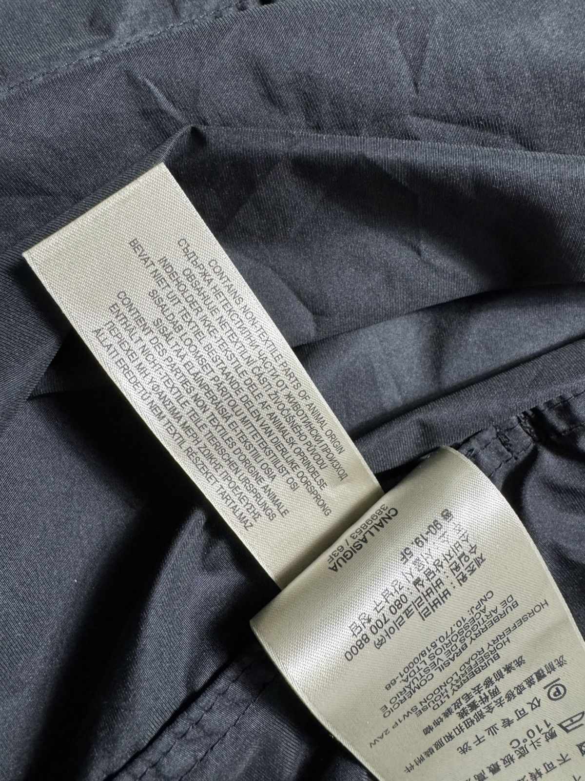 Burberry Burberry Brit Nylon Women’s Trench Coat Size M / US 6-8 / IT 42-44 - 11 Thumbnail