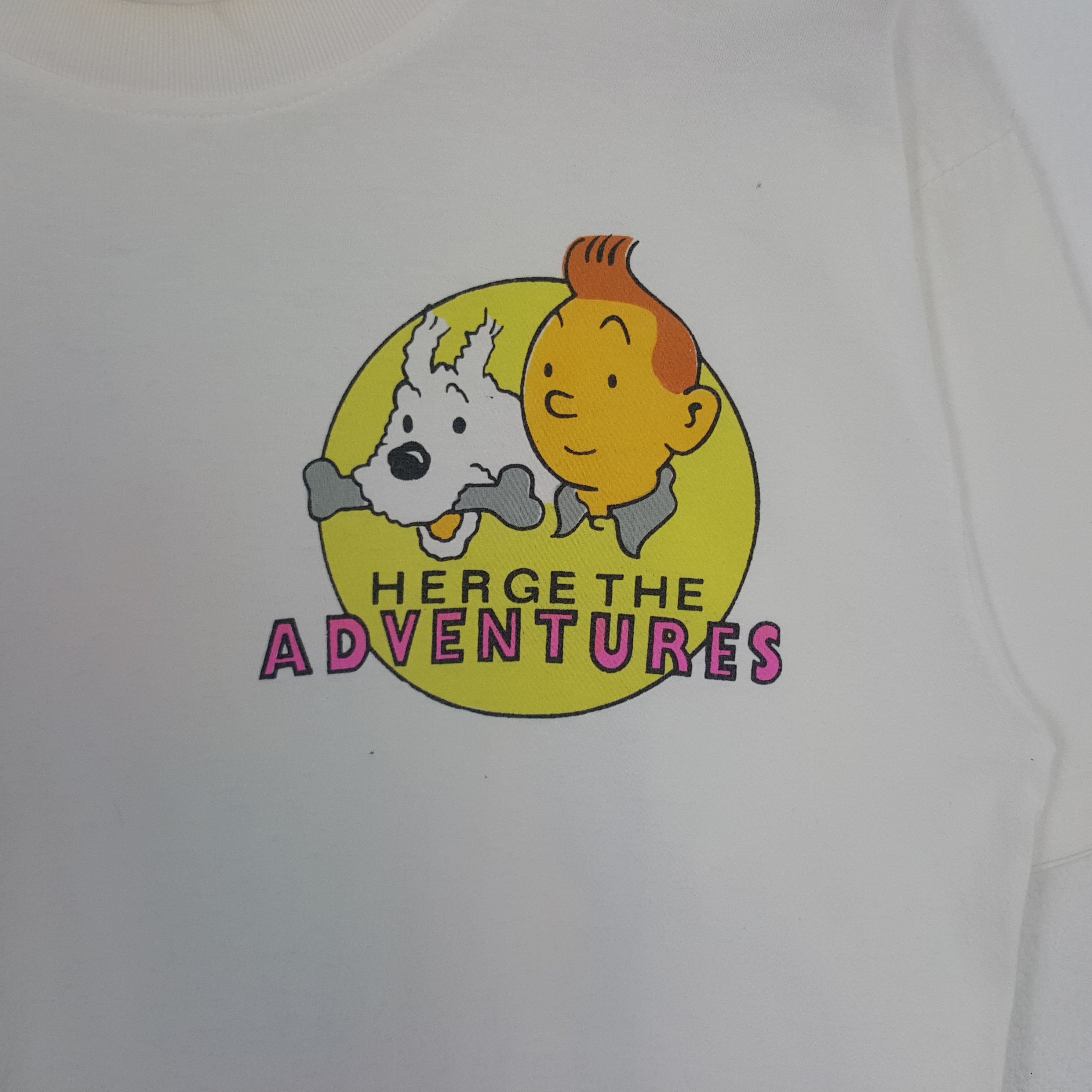 Vintage Vintage And The Picaros Adventures Of Tintin Cartoon Tshirt Size US M / EU 48-50 / 2 - 4 Thumbnail