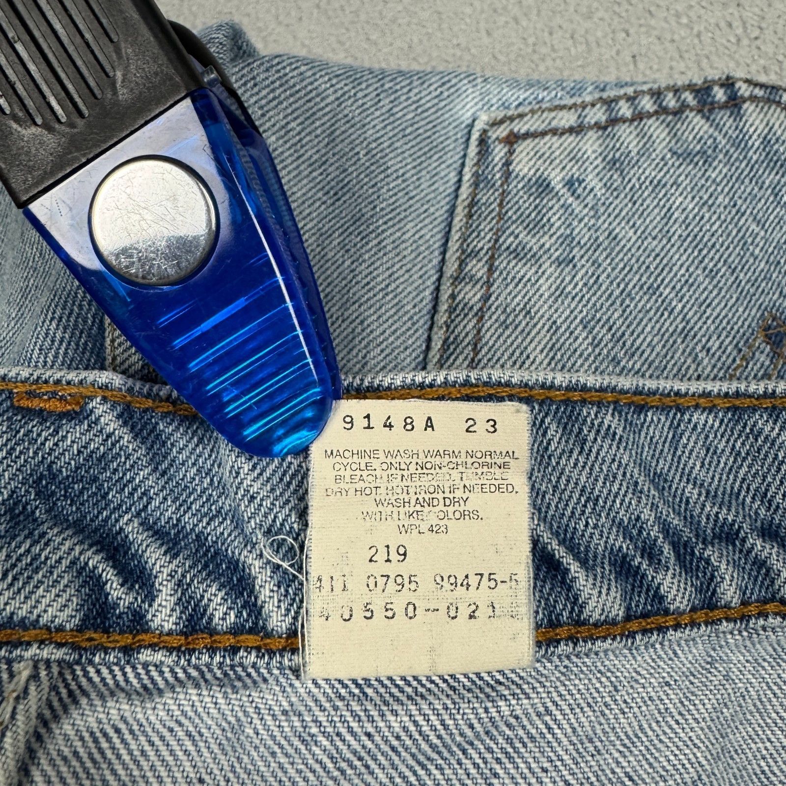 Levi's VTG Levi's 550 Orange Tab W38 L32 Relaxed Faded Jeans Size US 38 / EU 54 - 6 Thumbnail