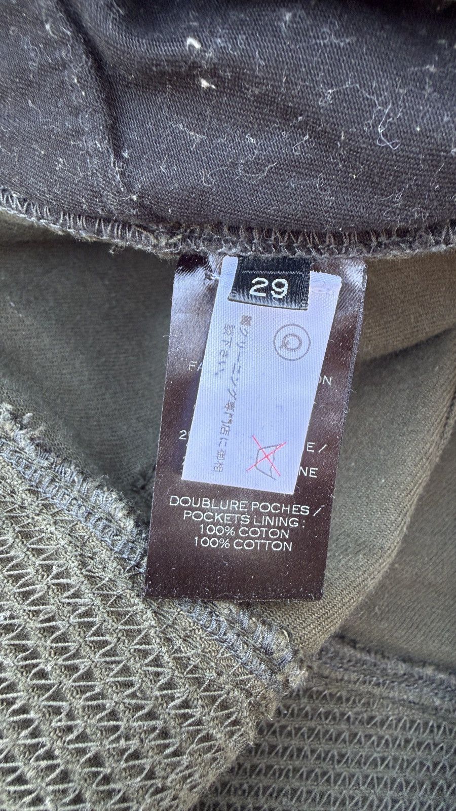 Balmain Balmain Olive Green Cargo pants size 29 Size US 29 - 3 Thumbnail