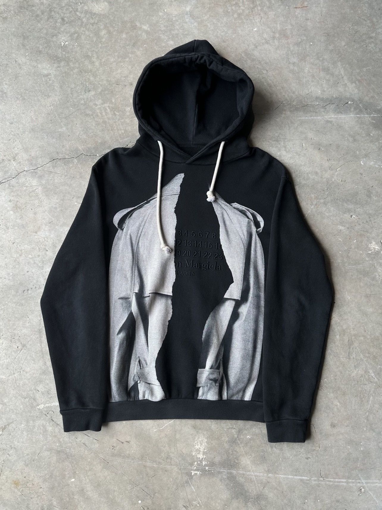 Maison Margiela Maison Margiela Trompe L’oeil Hoodie Size US S / EU 44-46 / 1 - 1 Thumbnail