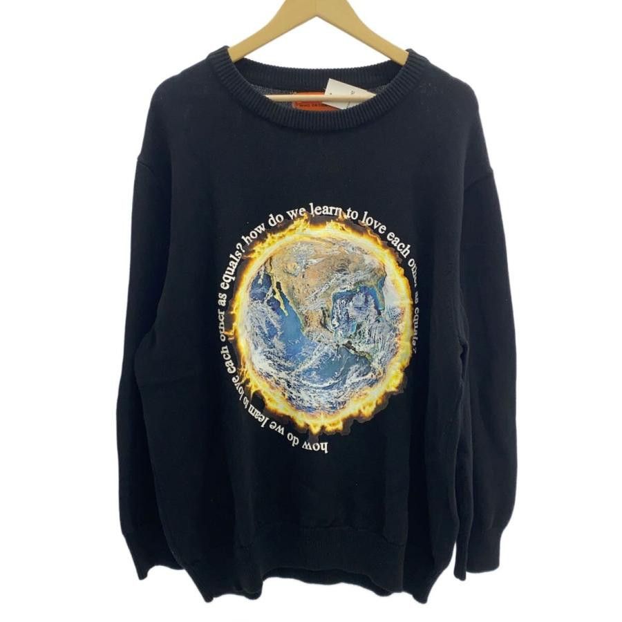 Who Decides War WHO DESIDES WAR Pullover Knit Sweater Black L Size US L / EU 52-54 / 3 - 1 Thumbnail