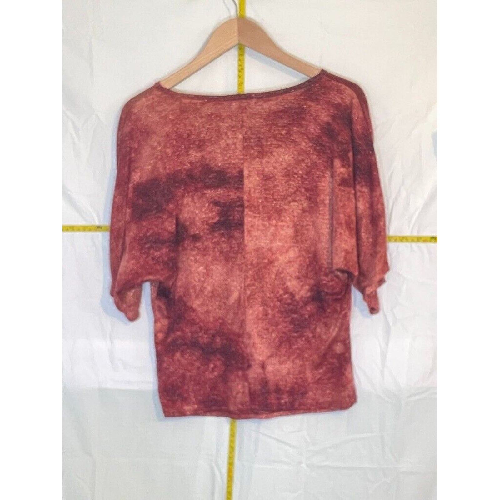 Other Women's Dressbarn Sparkly Floral Shirt Three Quarter Sleeves Size M / US 6-8 / IT 42-44 - 4 Thumbnail