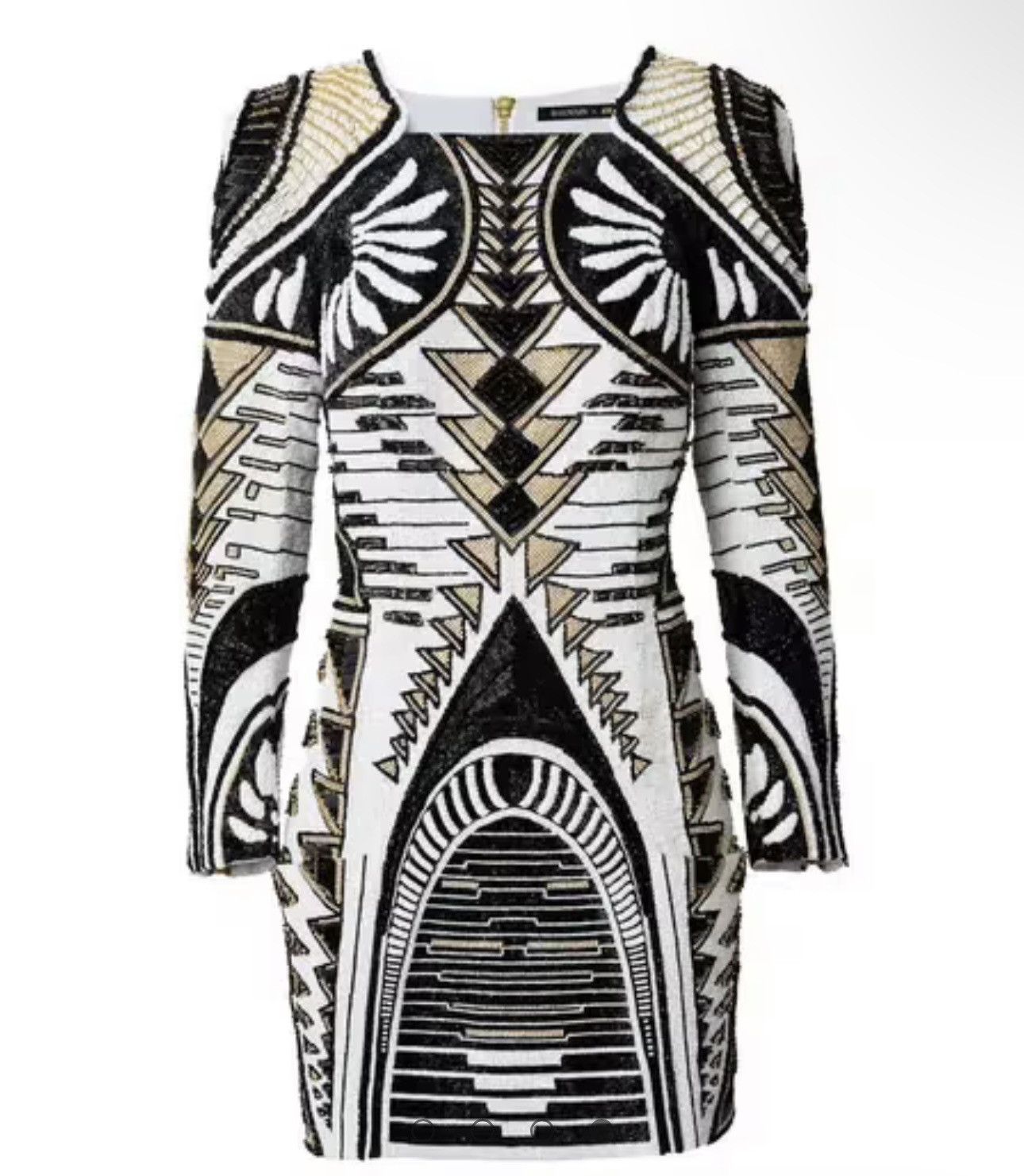 Balmain Balmain 1/1 Embroided Dress in Medium Size M / US 6-8 / IT 42-44 - 4 Thumbnail