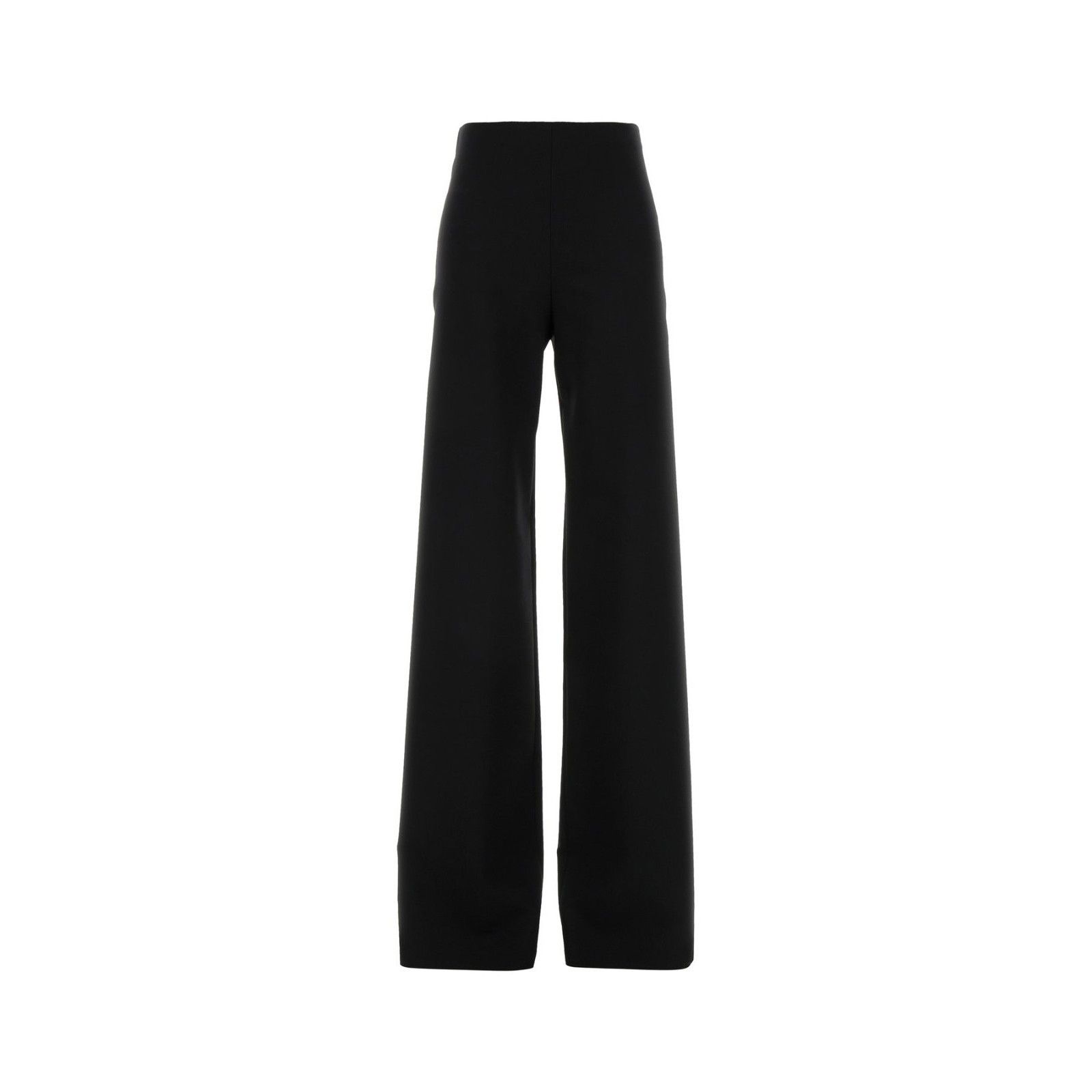 Gucci GUCCI Black Stretch Wool Blend Wide Leg Pant New & Authentic Size 27" / US 4 / IT 40 - 1 Thumbnail
