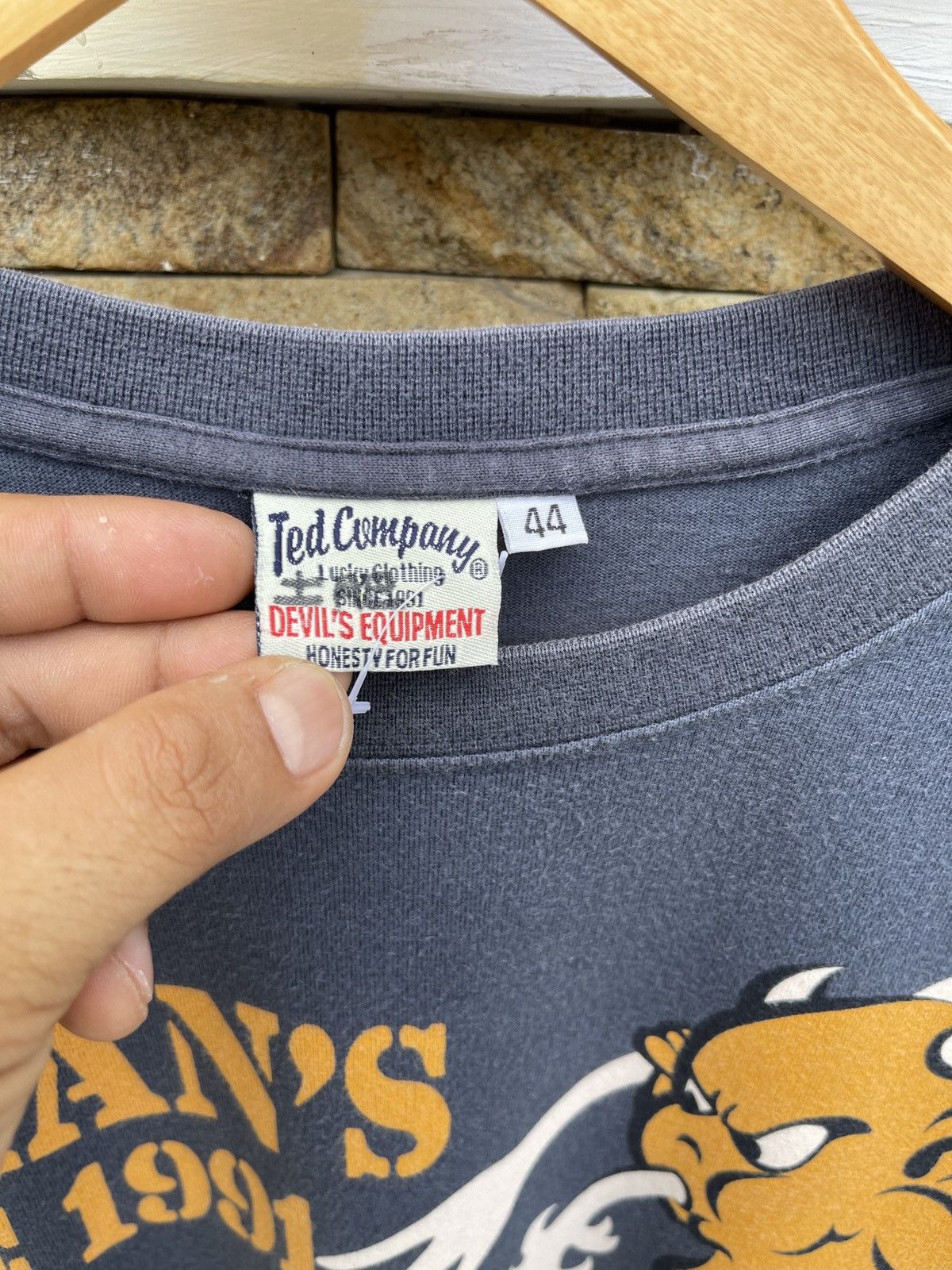 Japanese Brand Rare🔥Tedman Air Force Long Sleve T Shirt Size US L / EU 52-54 / 3 - 10 Thumbnail
