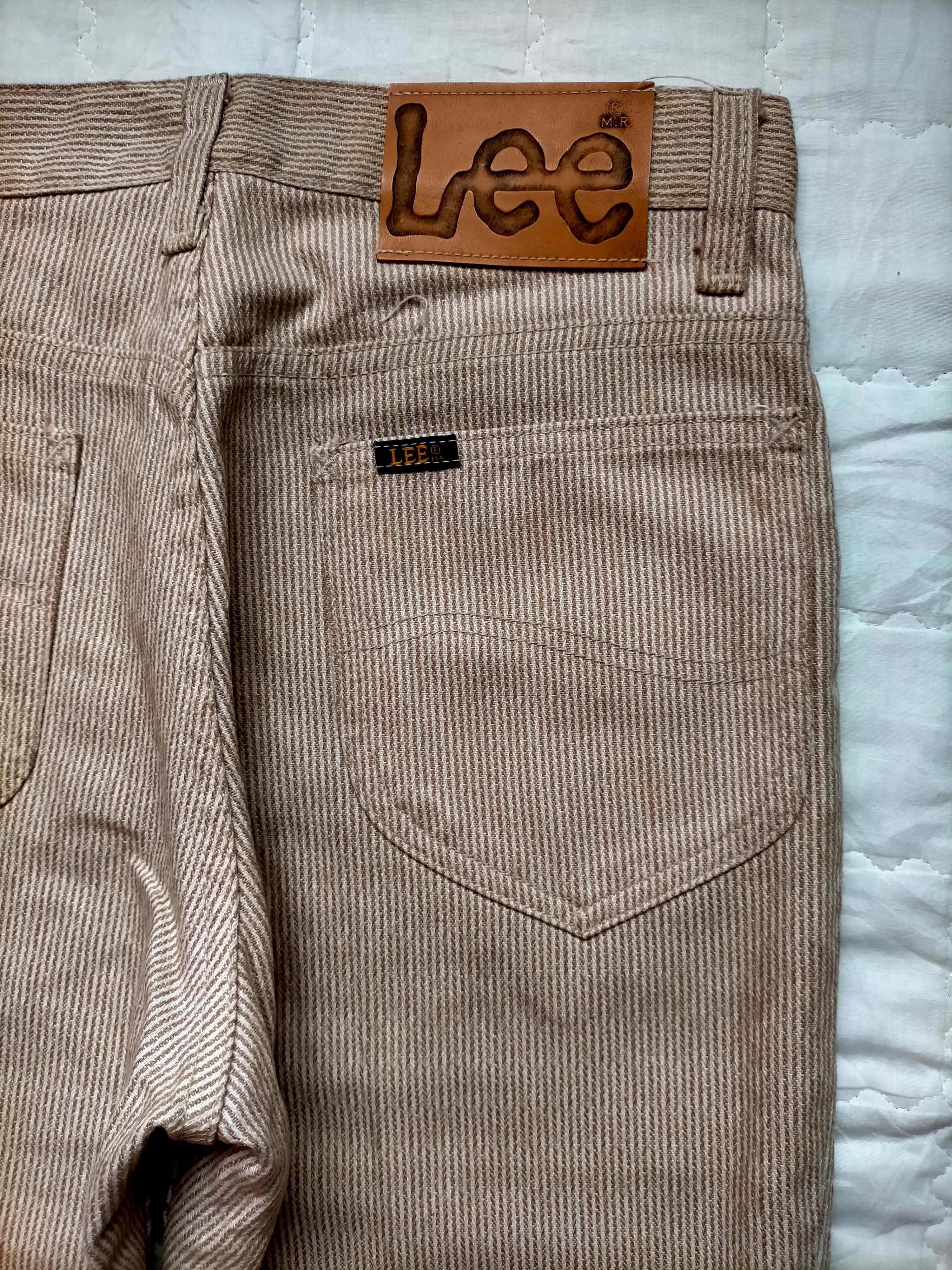 Vintage Vintage 70s Lee Riders Flare Stripe Boot cut Size US 28 / EU 44 - 4 Thumbnail