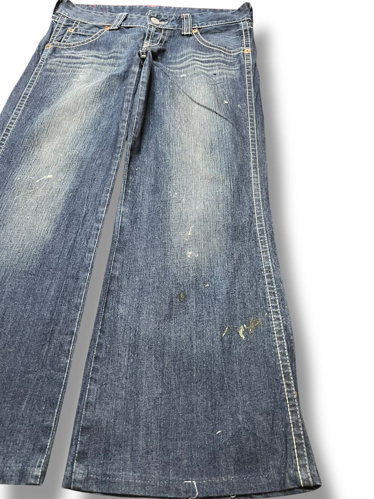Levi's Vintage Clothing Vintage Levi’s 507 Flare Bootcut Denim Size US 33 - 4 Thumbnail