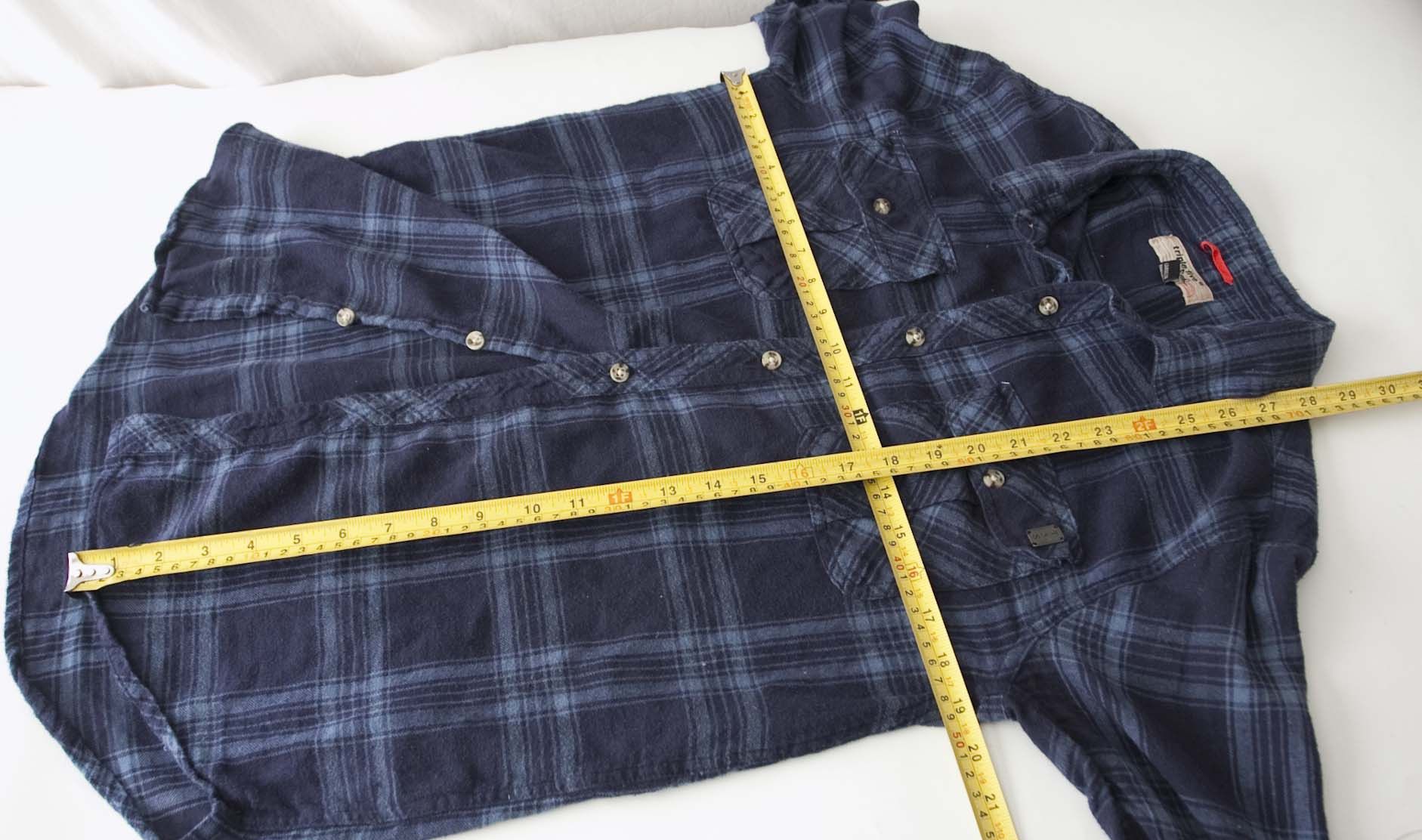 Triple 5 Soul Triple Five Soul Shirt Size S Flannel Blue Size US S / EU 44-46 / 1 - 5 Thumbnail