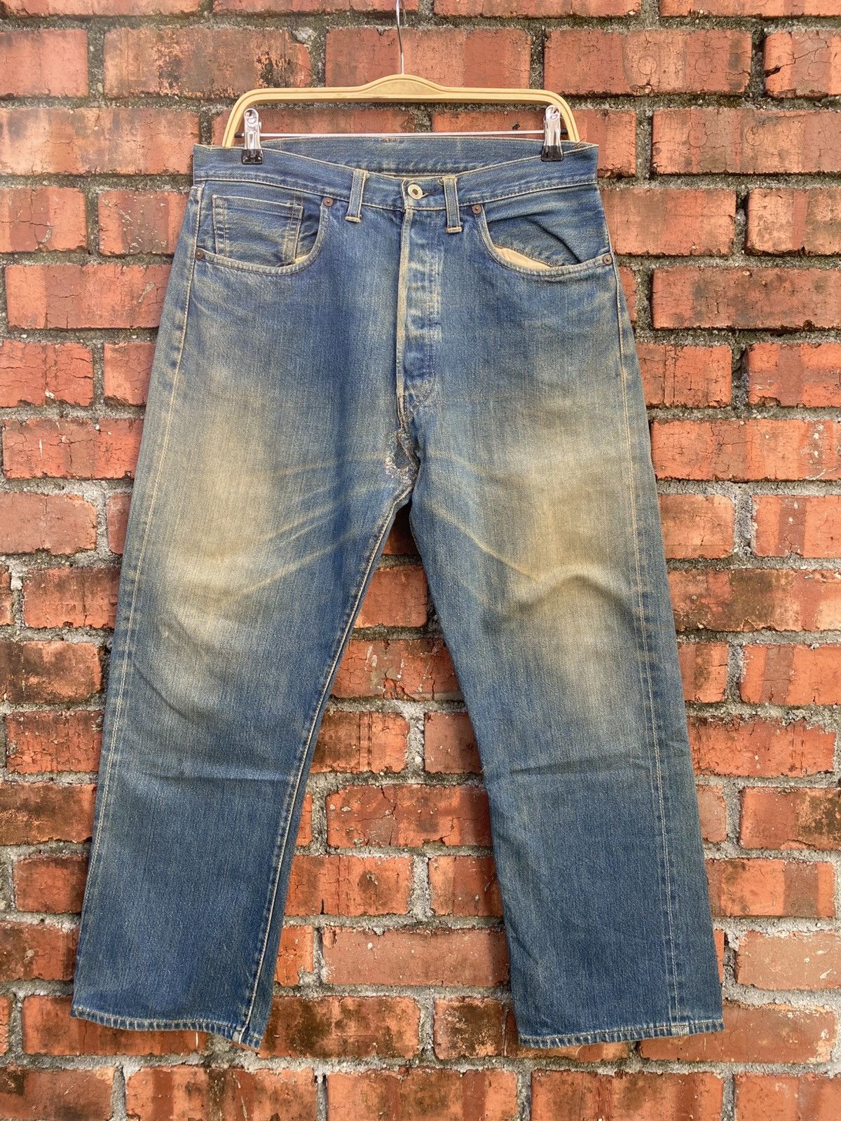 Levi's Vintage Clothing W34x27 Vintage levi's S501xx redline big E made in USA Size US 34 / EU 50 - 1 Thumbnail