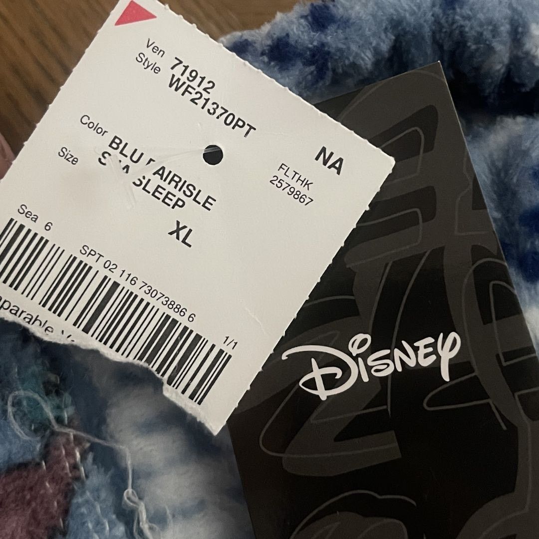 Disney Lilo & Stitch Merry Christmas Plush Fleece Pajama Pants Size 31" - 4 Thumbnail