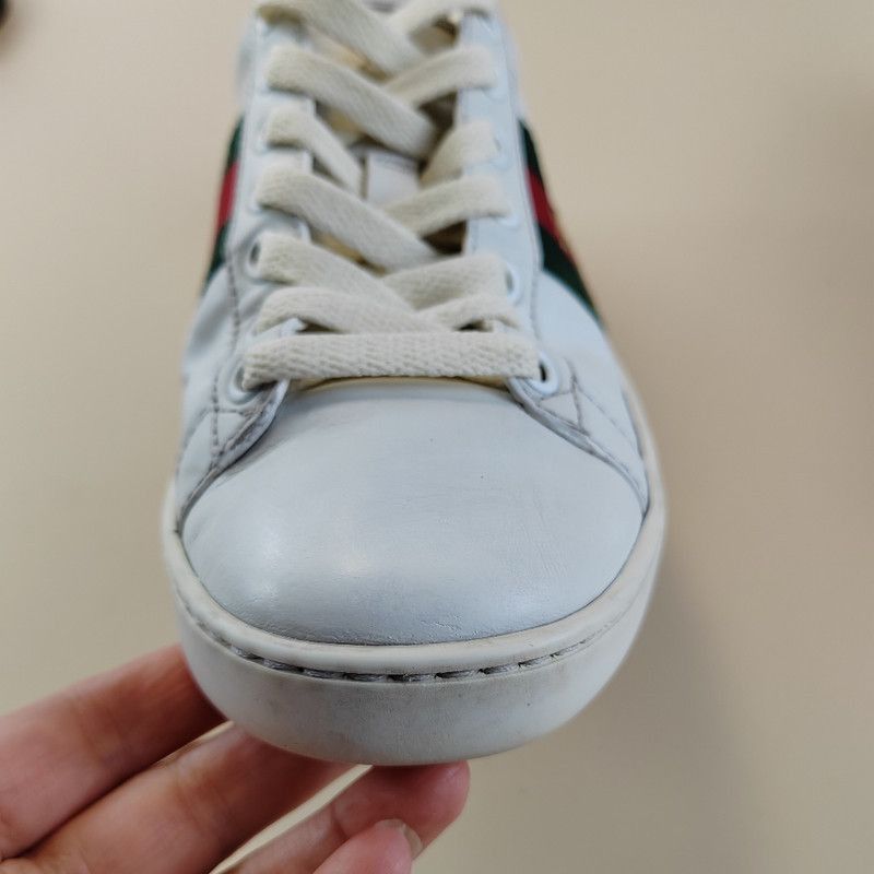 Gucci Gucci Ace Embroidered Fashion Sneakers for Women -2508 Size US 5 / IT 35 - 9 Thumbnail