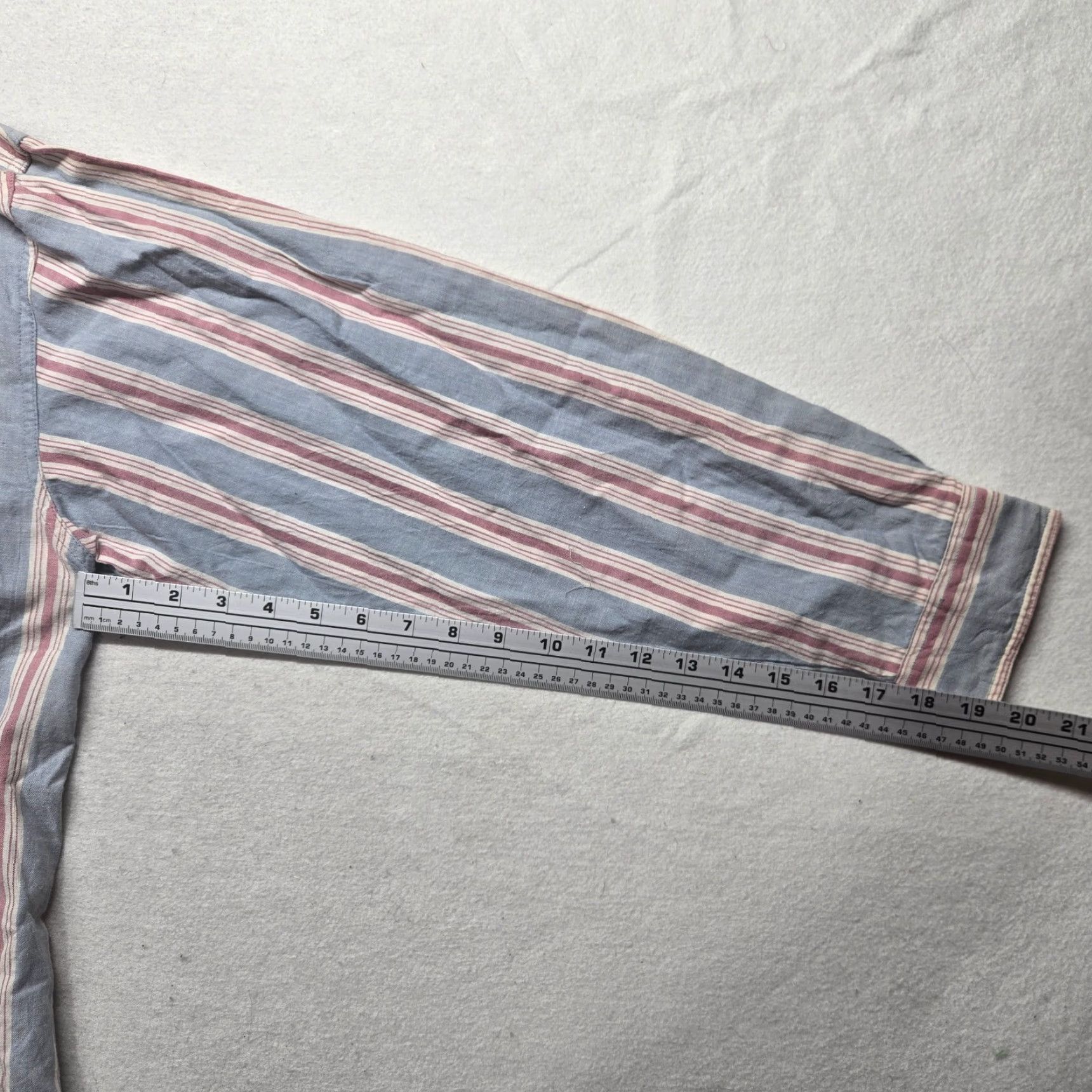 Bugle Boy Bugle Boy Shirt Long Sleeve Button-Down Men L Multicolor Striped Casual Business Travel All Seasons Pockets Button-Up Size US L / EU 52-54 / 3 - 5 Thumbnail