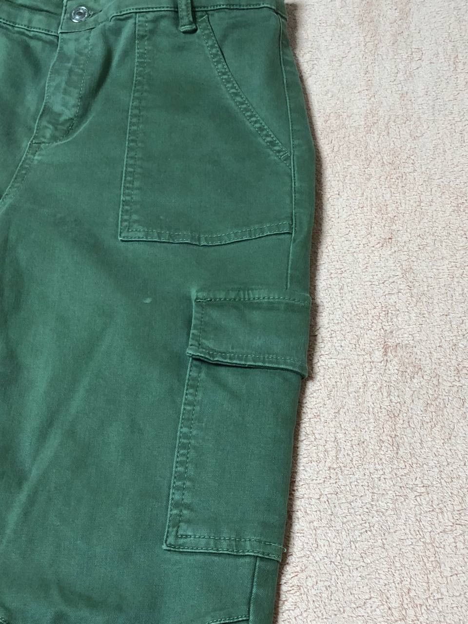 Allsaints × Vintage Vintage 90’s Y2K Style Wide Denim cargo Jeans Pants Size 28" / US 6 / IT 42 - 21 Thumbnail