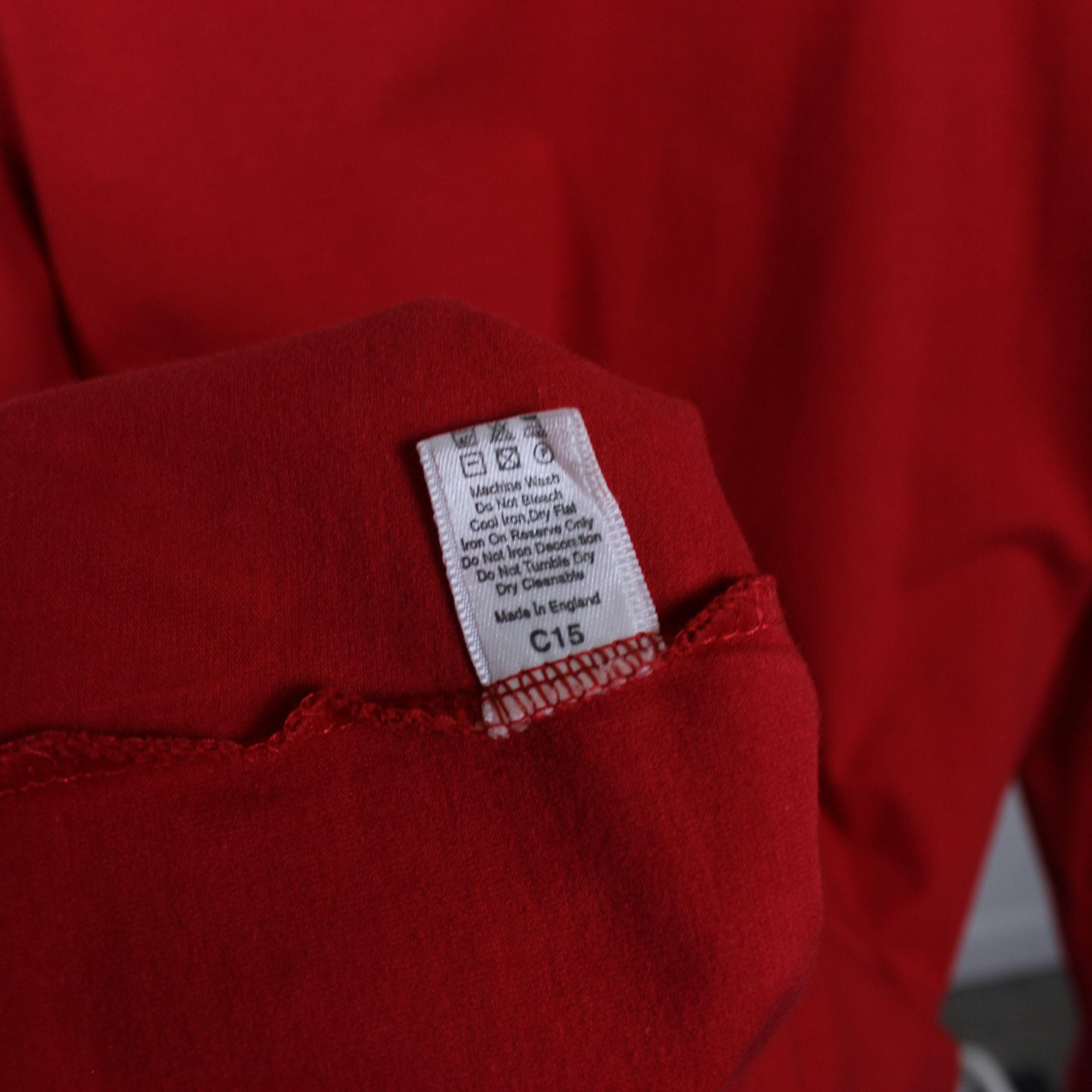 Burberry Burberry blouses long sleeve M L red Size L / US 10 / IT 46 - 4 Thumbnail
