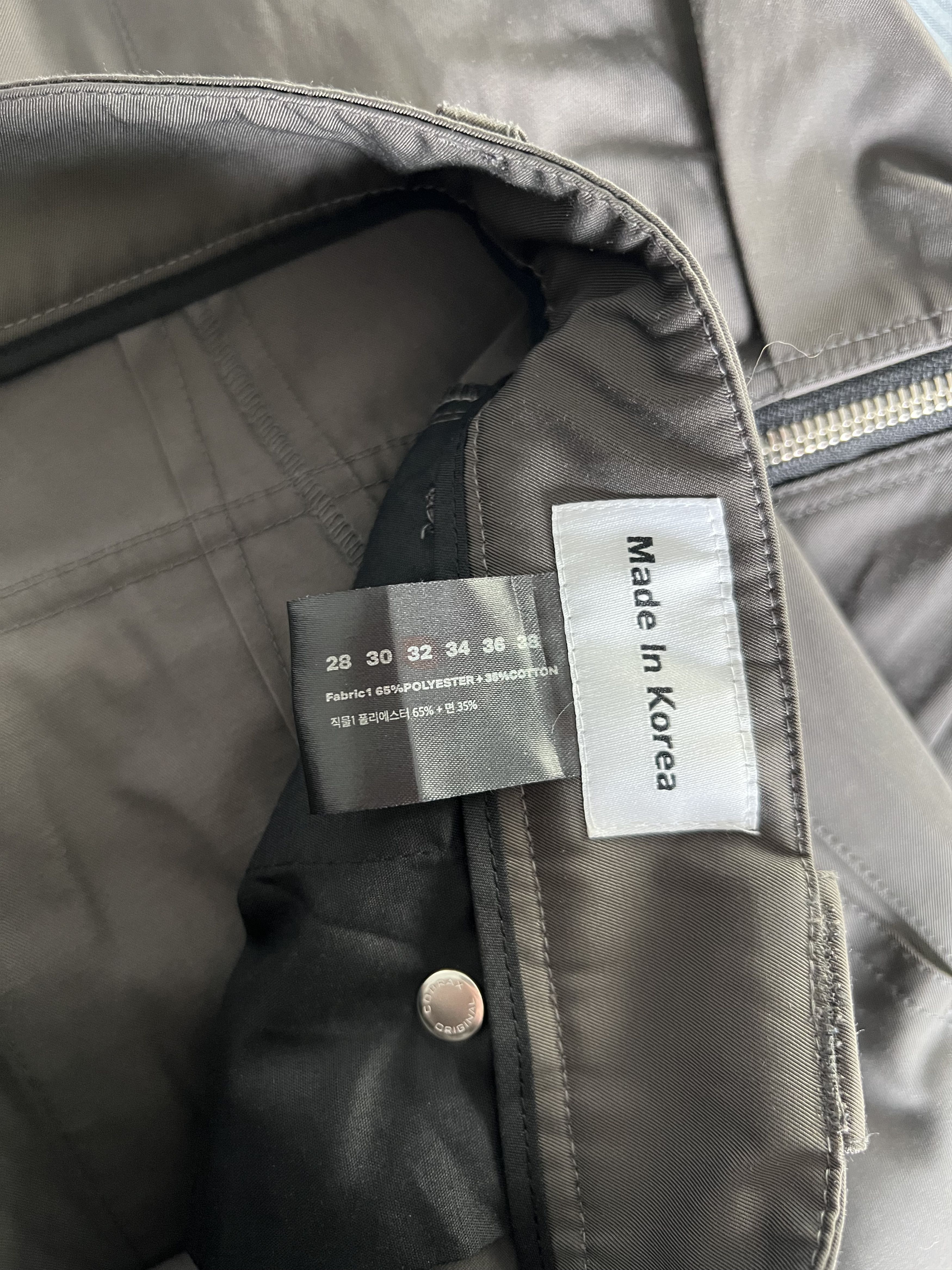 FFFPOSTALSERVICE FFFPOSTALSERVICE Flare Cargo V4 in Midnight Grey Size US 32 / EU 48 - 8 Thumbnail