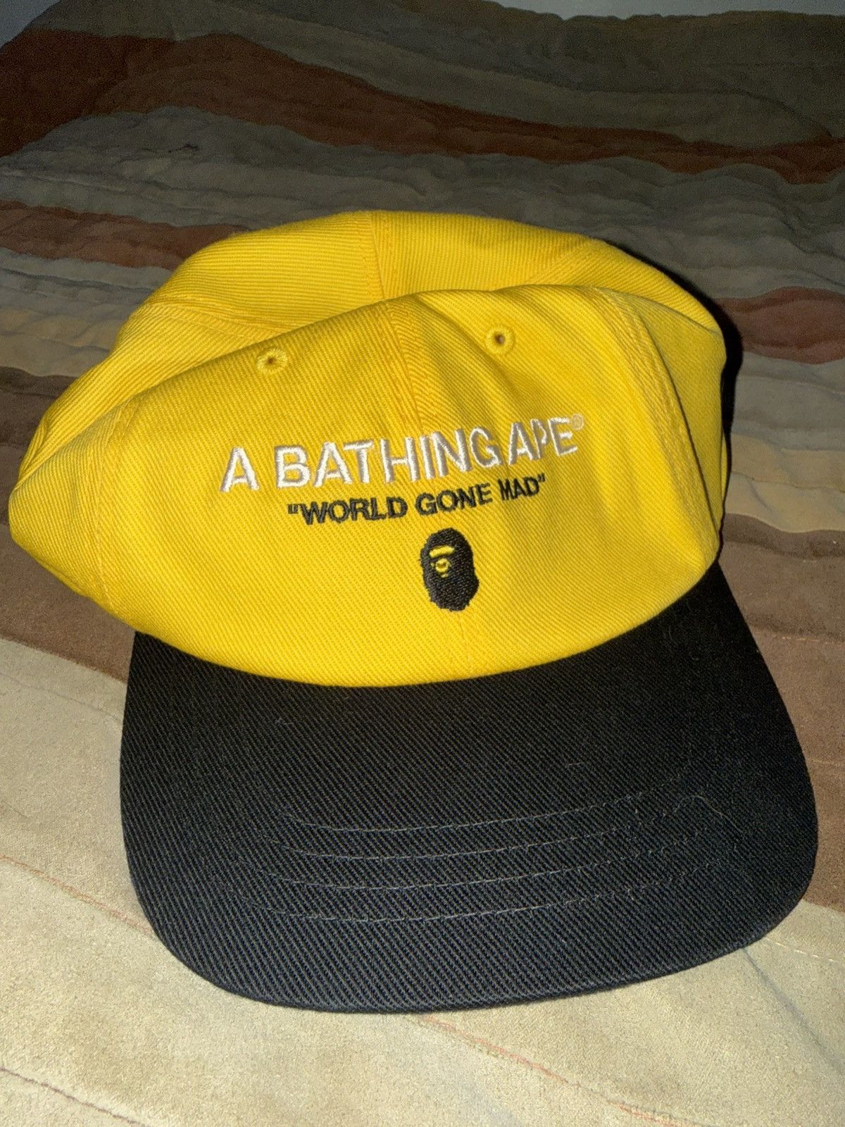 Bape Bape Hat “World Gone Mad” Size ONE SIZE - 1 Thumbnail