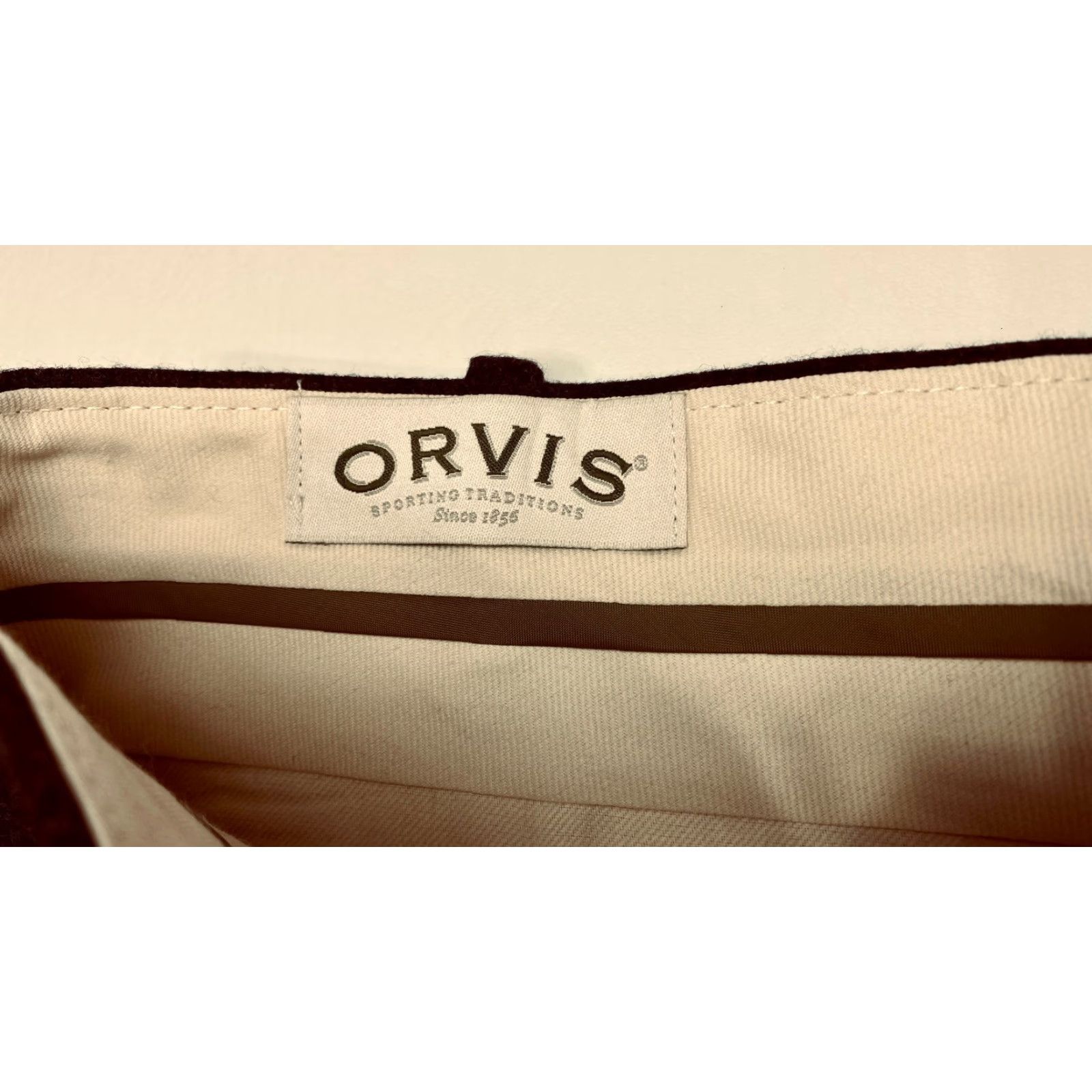 Orvis Orvis Pants Dress Slacks 40x30 Black Wool & Cashmere Size US 40 / EU 56 - 6 Thumbnail
