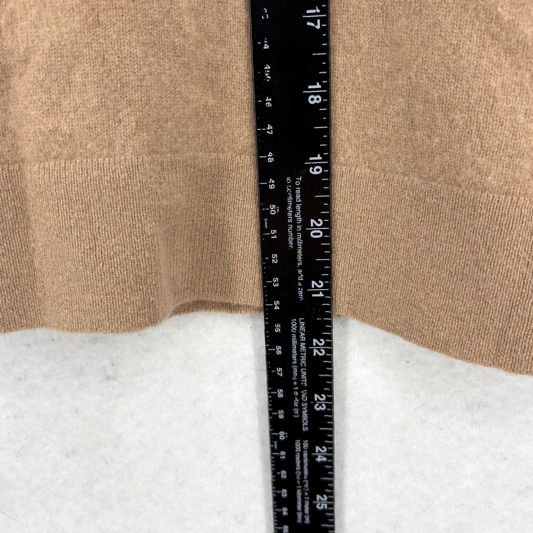 Vintage Halogen Sweater Womens M Brown 100% Cashmere Turtleneck Knit Pullover Cozy Vintage No Size M / US 6-8 / IT 42-44 - 6 Thumbnail