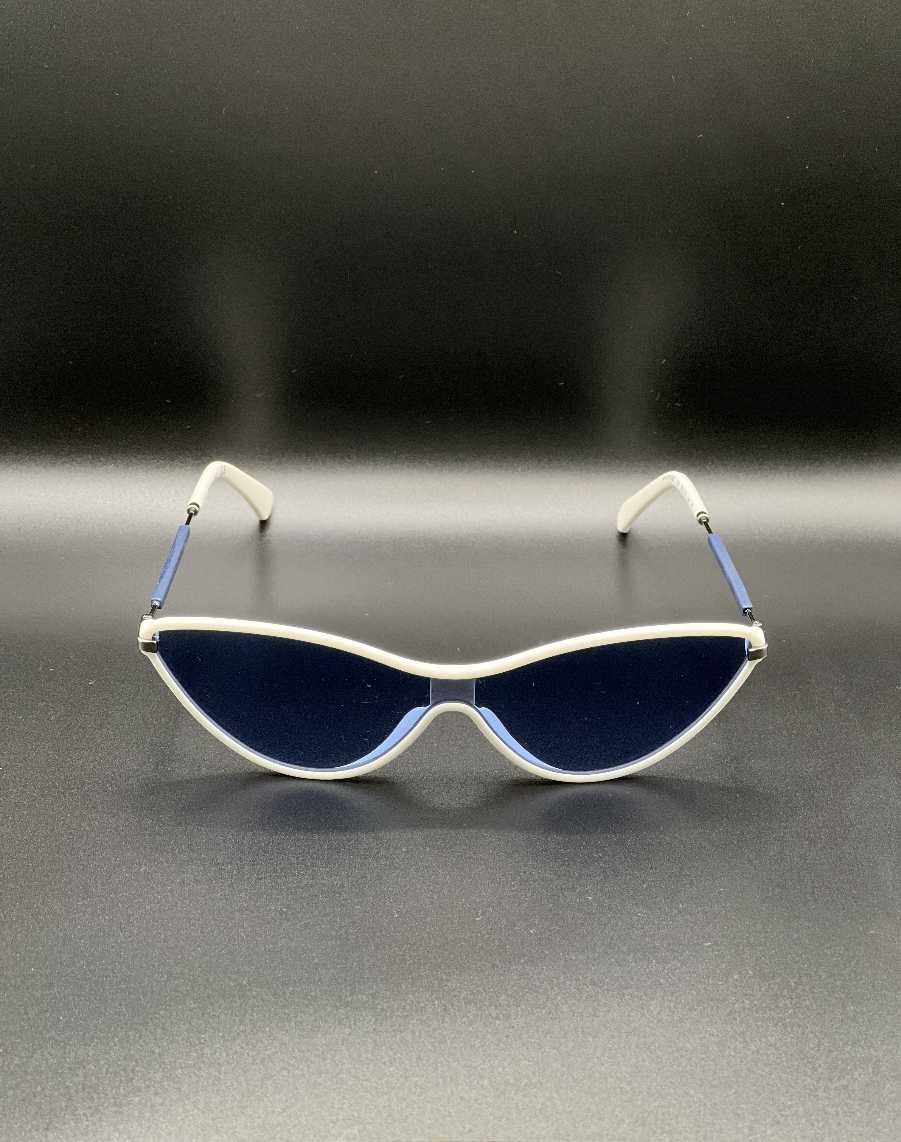 Calvin Klein Calvin Klein Jeans Cat-Eye CKJ19702S White Blue Sunglasses Size ONE SIZE - 1 Thumbnail