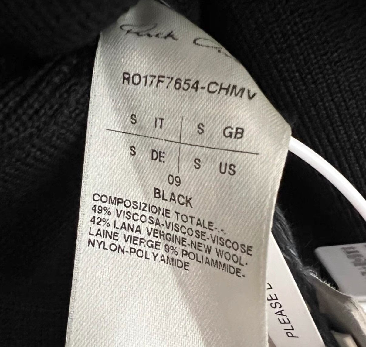 Rick Owens Rick Owens DRKSHDW Classic Cotton Essential Sweatshirt Size US S / EU 44-46 / 1 - 3 Thumbnail