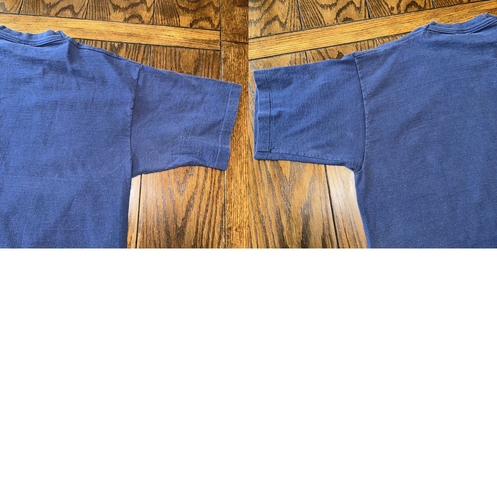 Vintage VINTAGE Texas A&M T Shirt 90s Single Stitch Blue Fruit Of The Loom Large USA Shirt Graphic Tee Unisex Adults Mens Size US L / EU 52-54 / 3 - 8 Thumbnail