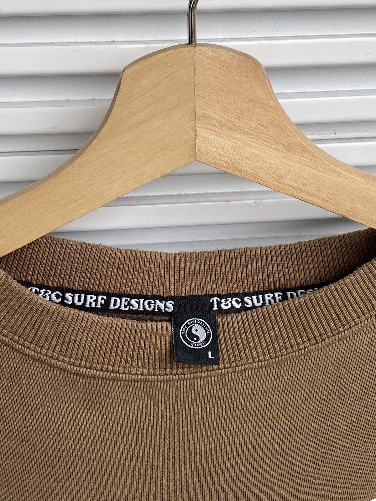 Japanese Brand Vintage T&C Surf Hawaii Brown Crewneck / Travis Flacko Scott Size US L / EU 52-54 / 3 - 7 Thumbnail