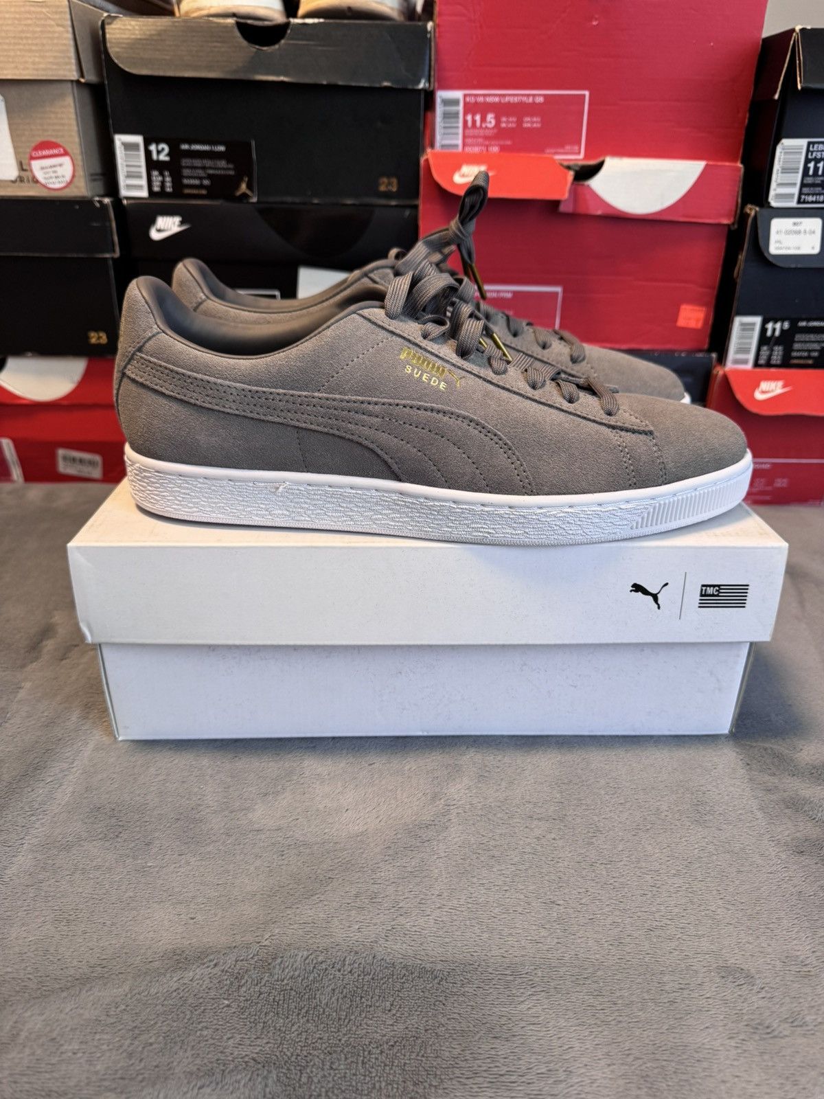 Puma Puma Suede TMC Grey Size US 11 / EU 44 - 1 Thumbnail
