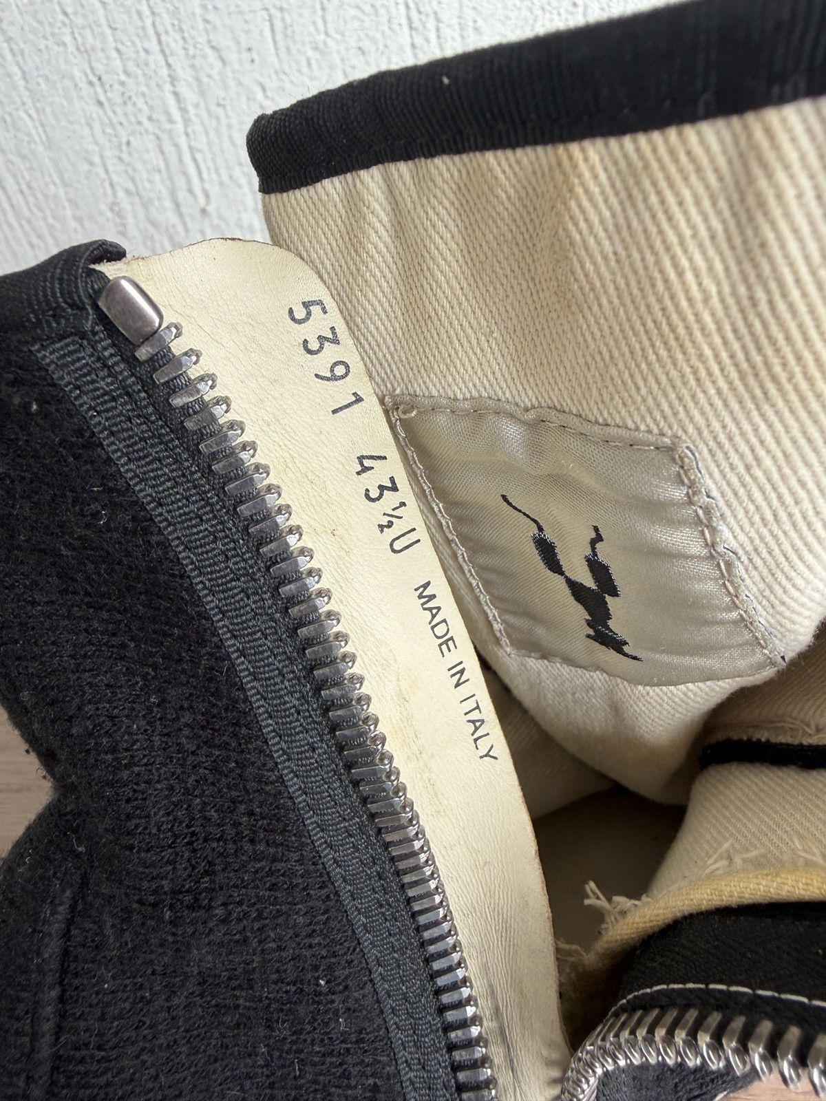 Rick Owens Drkshdw wool drkshdw ramones Size US 10.5 / EU 43-44 - 14 Thumbnail