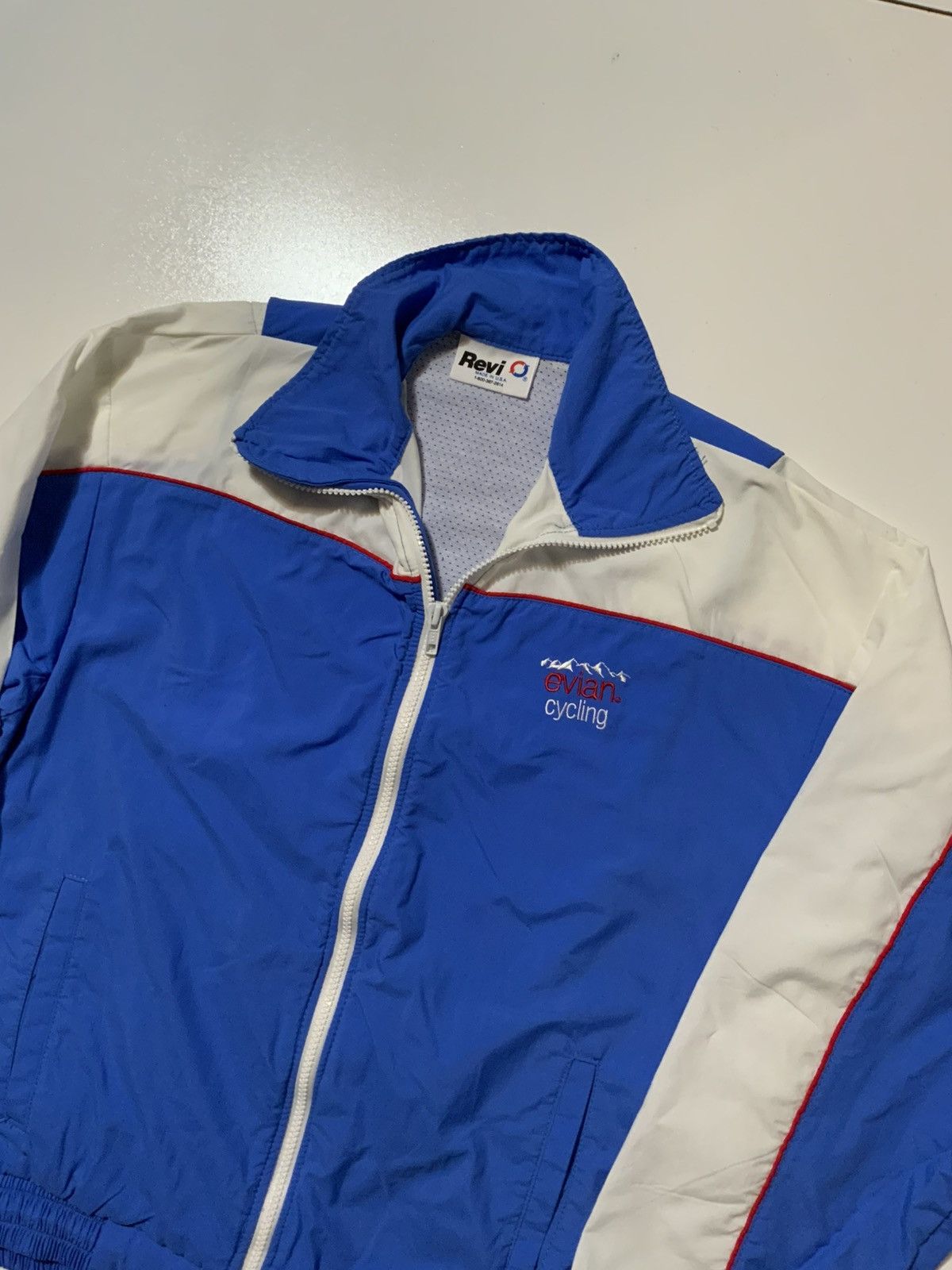 Other Revi Evian Cycling Mountain Range Windbreaker Track Jacket Size US M / EU 48-50 / 2 - 3 Thumbnail