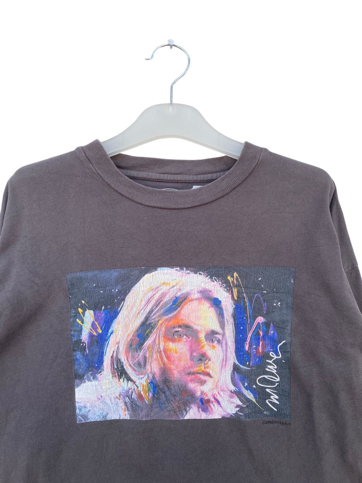 Nirvana Celebrity Art Kurt Cobain by Sid Maurer Size US L / EU 52-54 / 3 - 3 Thumbnail